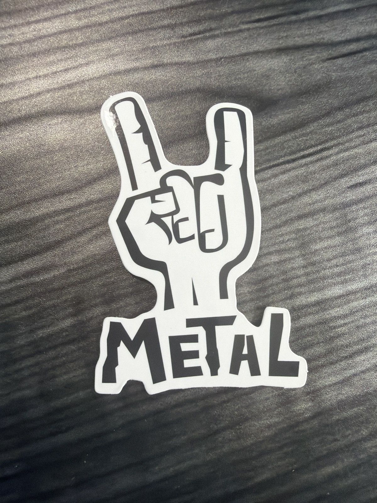 Hypebeast Metal Rock On Sticker Size ONE SIZE - 1 Thumbnail