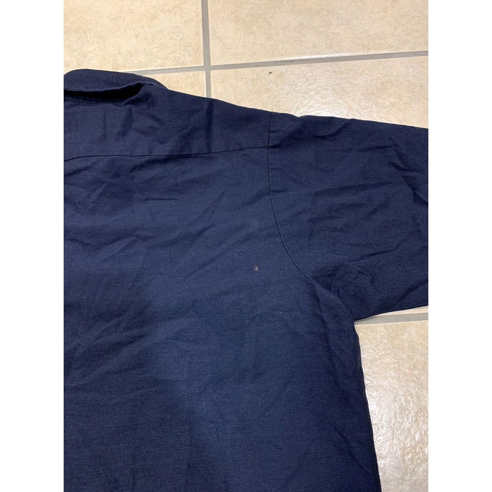 Harley Davidson VINTAGE not applicable; Original title to be used: Men's Small UniFirst Navy Harley Davidson Motorcycles Mechanic Work Shirt Size US S / EU 44-46 / 1 - 7 Thumbnail