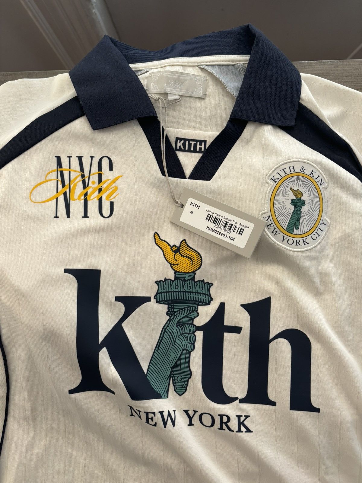 トップス Kith New York Edison Soccer Jersey small Buy Kith New York Edison Soccer Jersey 'Nocturnal' - KHM032238 413