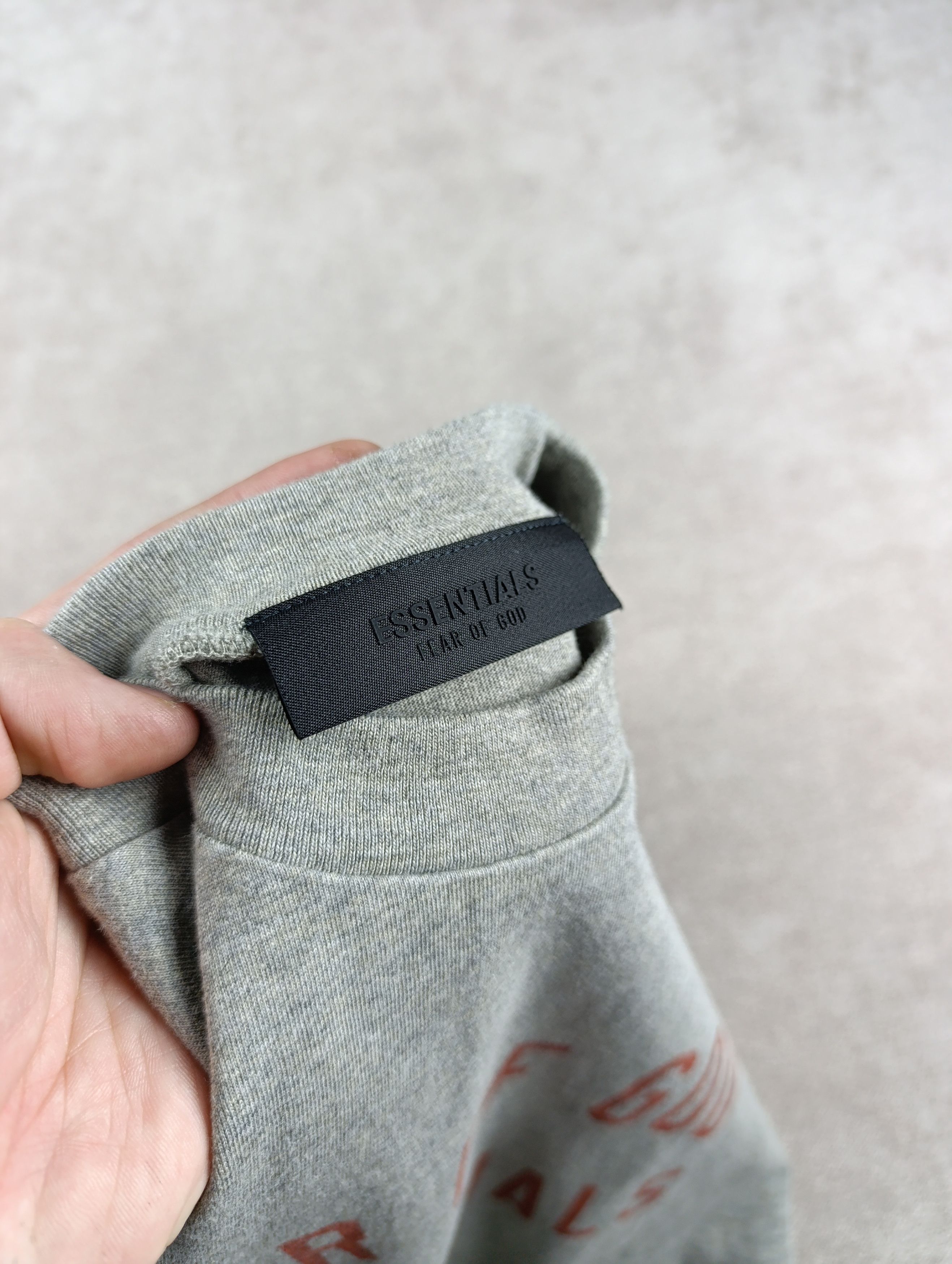 Fear of God Auth. FEAR OF GOD ESSENTIALS Tri-Blend Crewneck Womens Tee Size L / US 10 / IT 46 - 7 Thumbnail