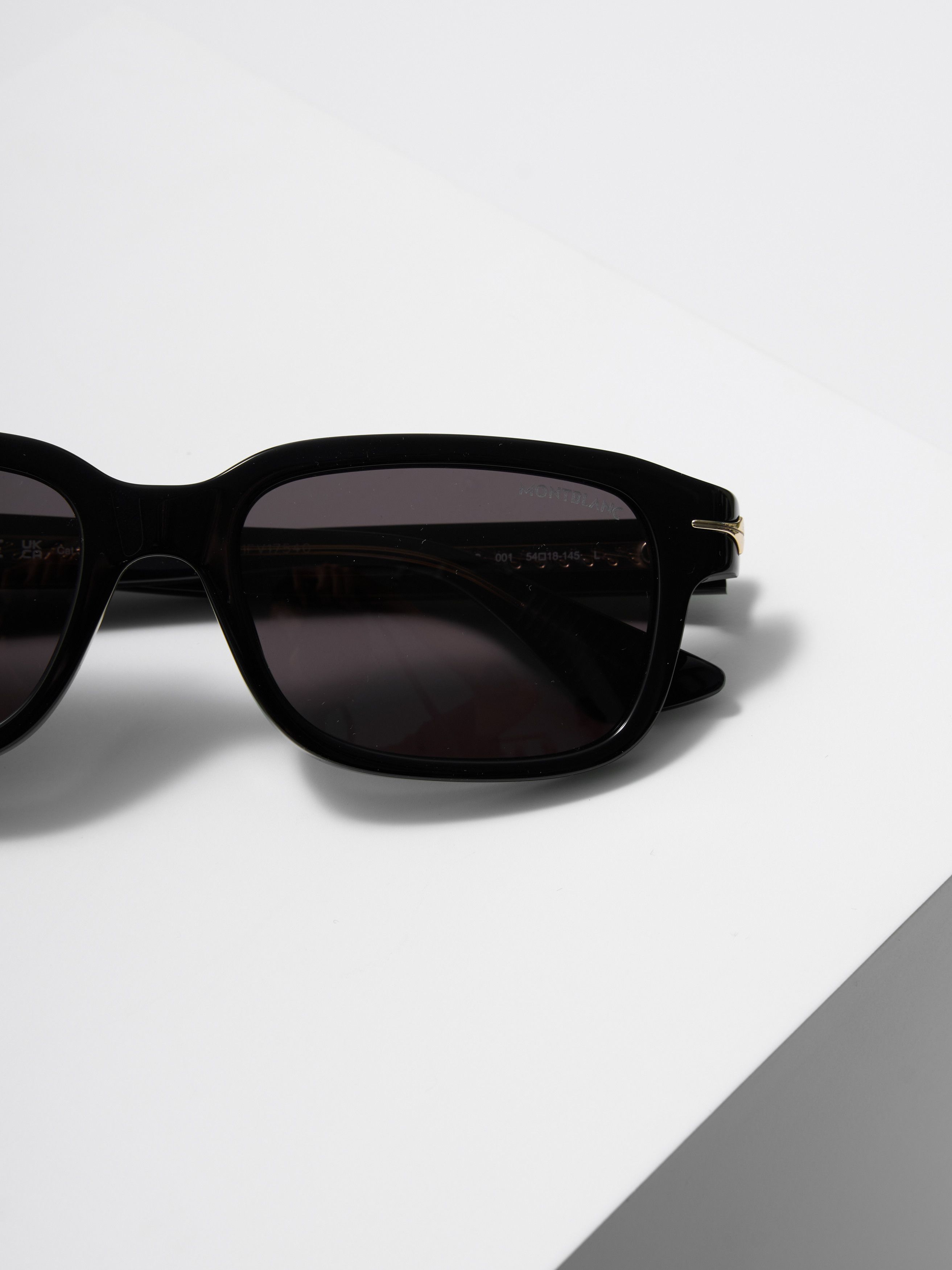 Montblanc MONTBLANC MB0436S 001 SUNGLASSES Size ONE SIZE - 3 Thumbnail