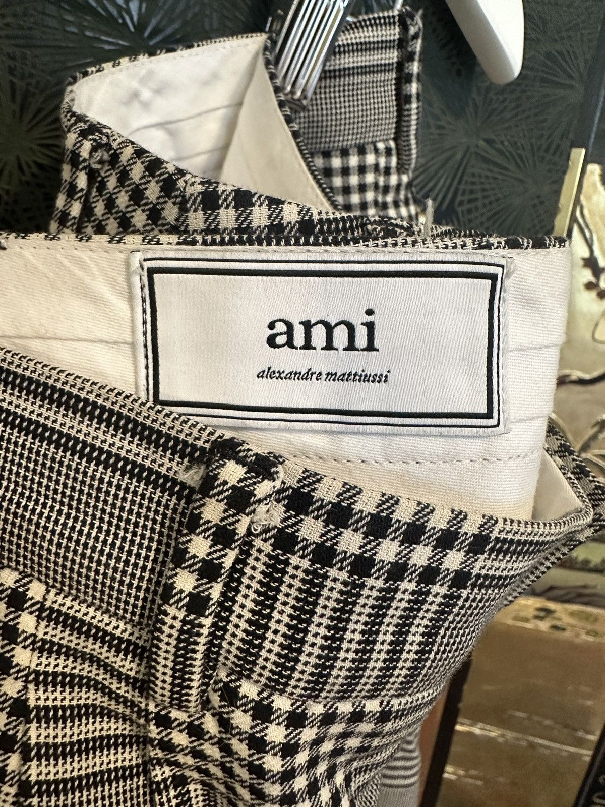 AMI AMI Paris Plaid Trousers Size US 28 / EU 44 - 4 Thumbnail