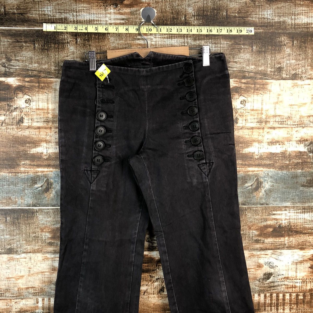 Japanese Brand × Vintage DL Homspun made in japan Dark Blue Casual Pants #C096 Size US 28 / EU 44 - 2 Thumbnail