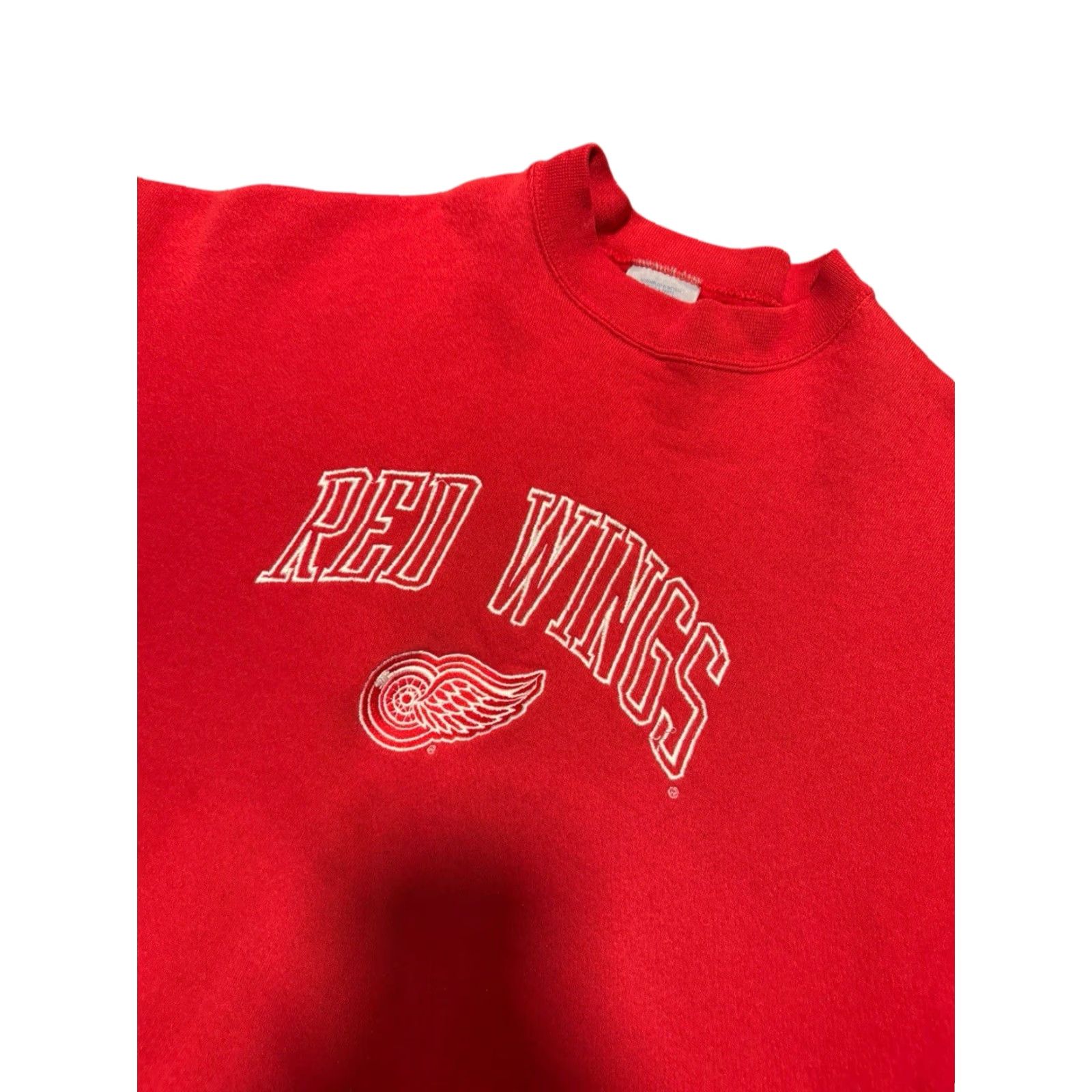 Logo 7 VINTAGE Detroit Red Wings Logo 7 Sweatshirt Men’s Size XL Red NHL Hockey Shirt Pullover Crew Neck Long Sleeve Fleece Graphic Print Size US XL / EU 56 / 4 - 5 Thumbnail