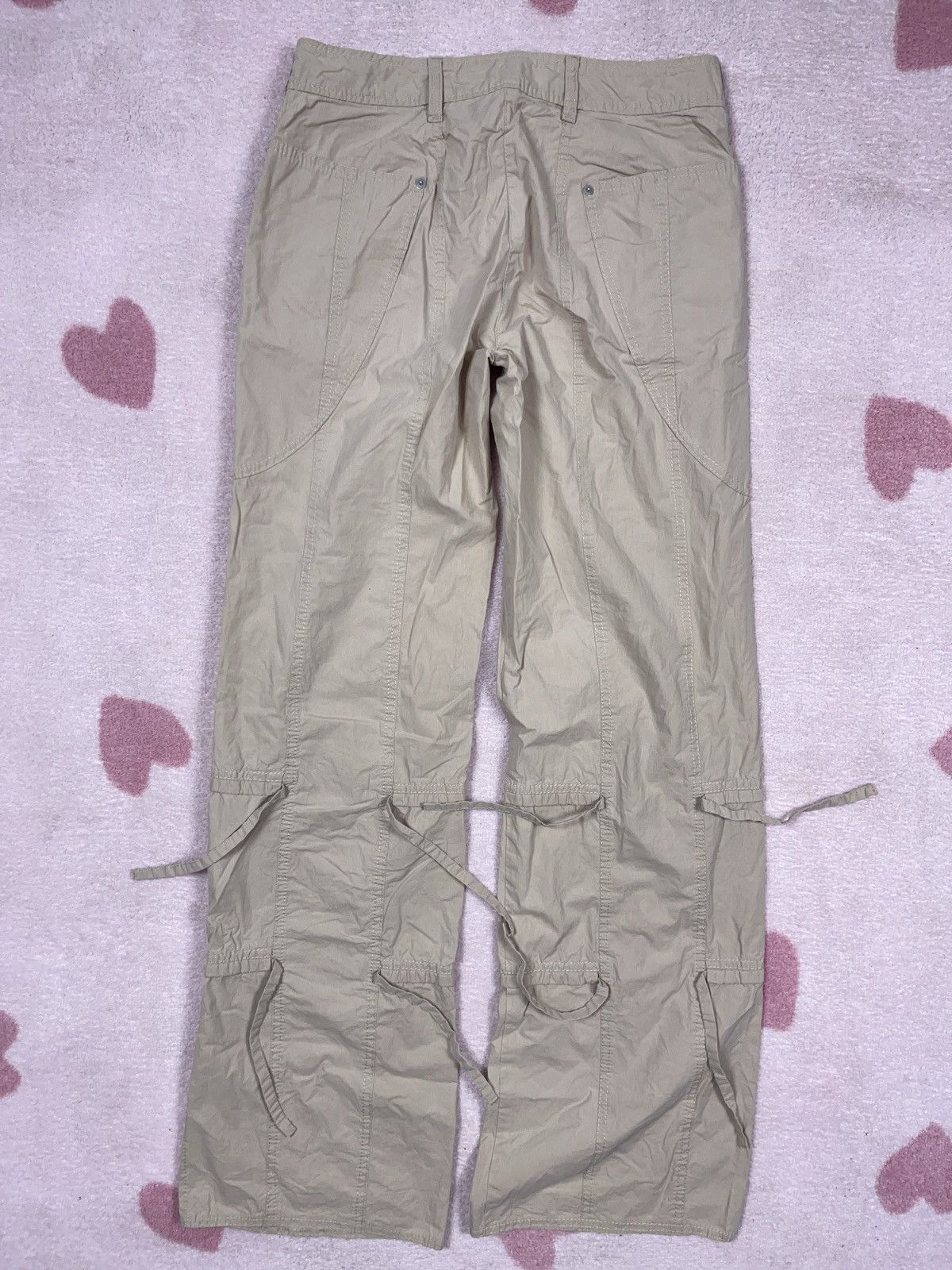 Japanese Brand ➕ vintage parachute baggy bondage designer pants Size US 28 / EU 44 - 1 Thumbnail