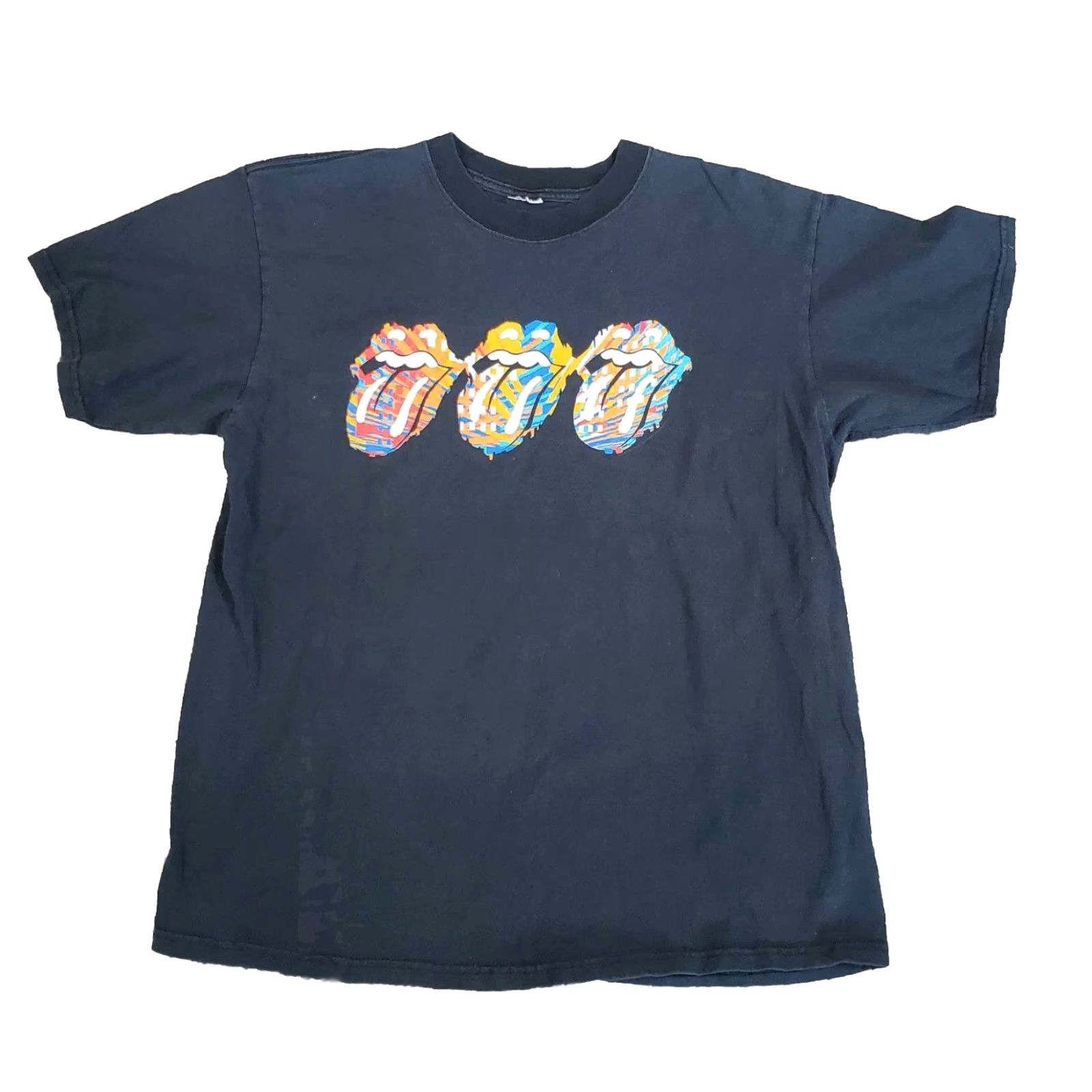 Vintage VINTAGE Rolling Stones Tour Shirt Adult L Black Band Graphic Faded 2003 Y2K Size US L / EU 52-54 / 3 - 2 Thumbnail