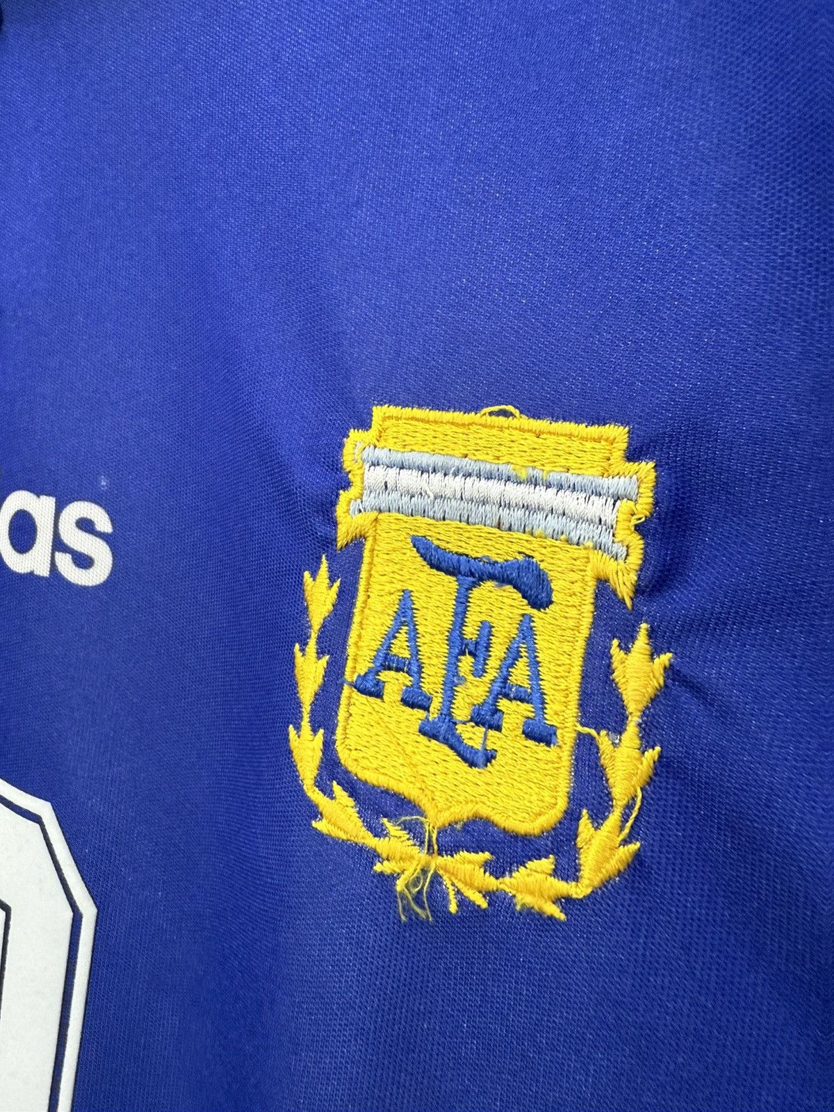 Adidas ❤️‍🔥Private Collection Argentina 94 Away WorldCup USA Rare Size US M / EU 48-50 / 2 - 9 Thumbnail