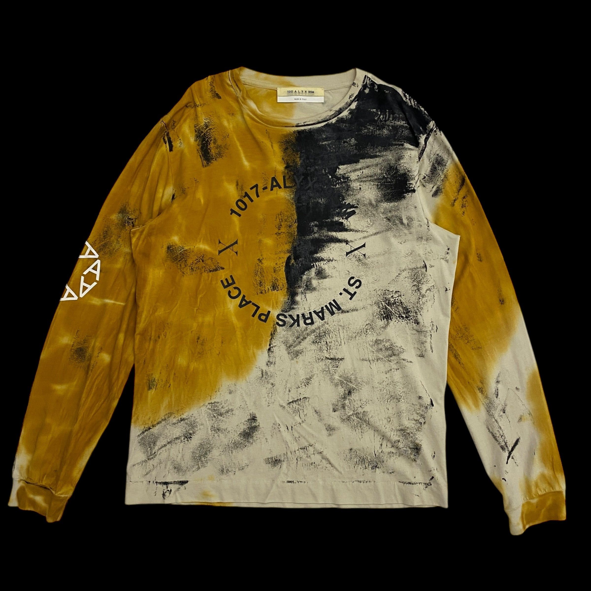 1017 ALYX 9SM 1017 Alyx 9SM Address Abstract Print Long-Sleeve T-Shirt Size US L / EU 52-54 / 3 - 1 Thumbnail