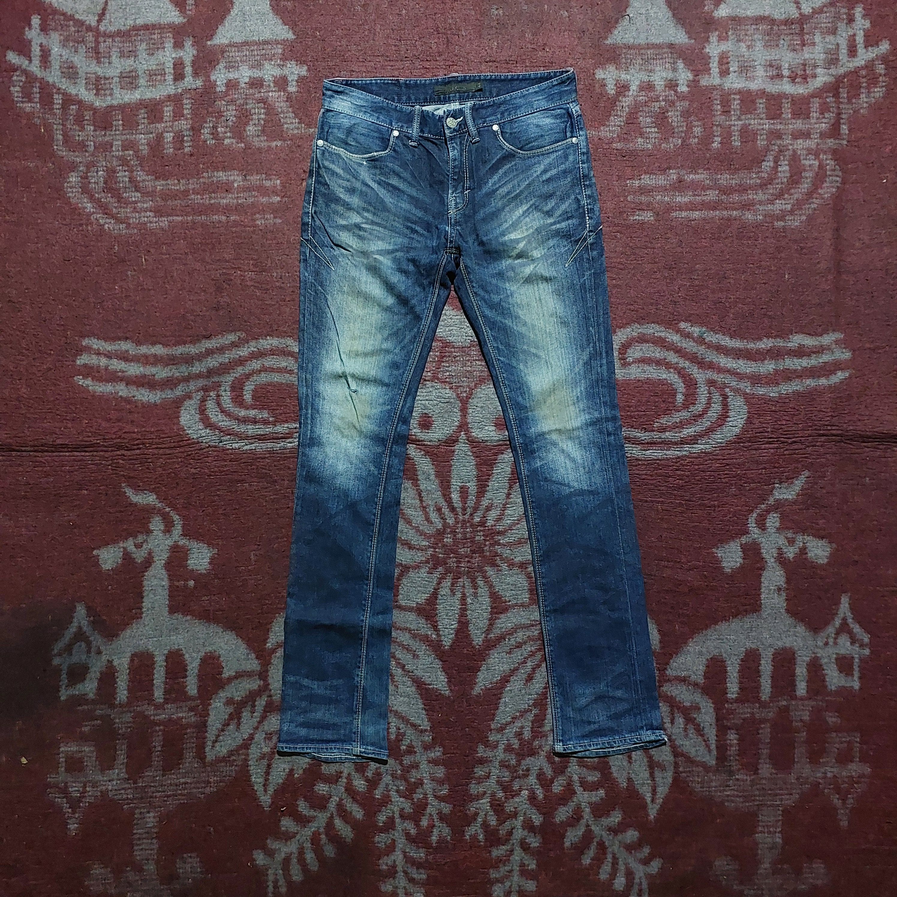 GOSTAR DE FUGA FUGA Stretch blue Faded Jeans Size US 30 / EU 46 - 1 Thumbnail