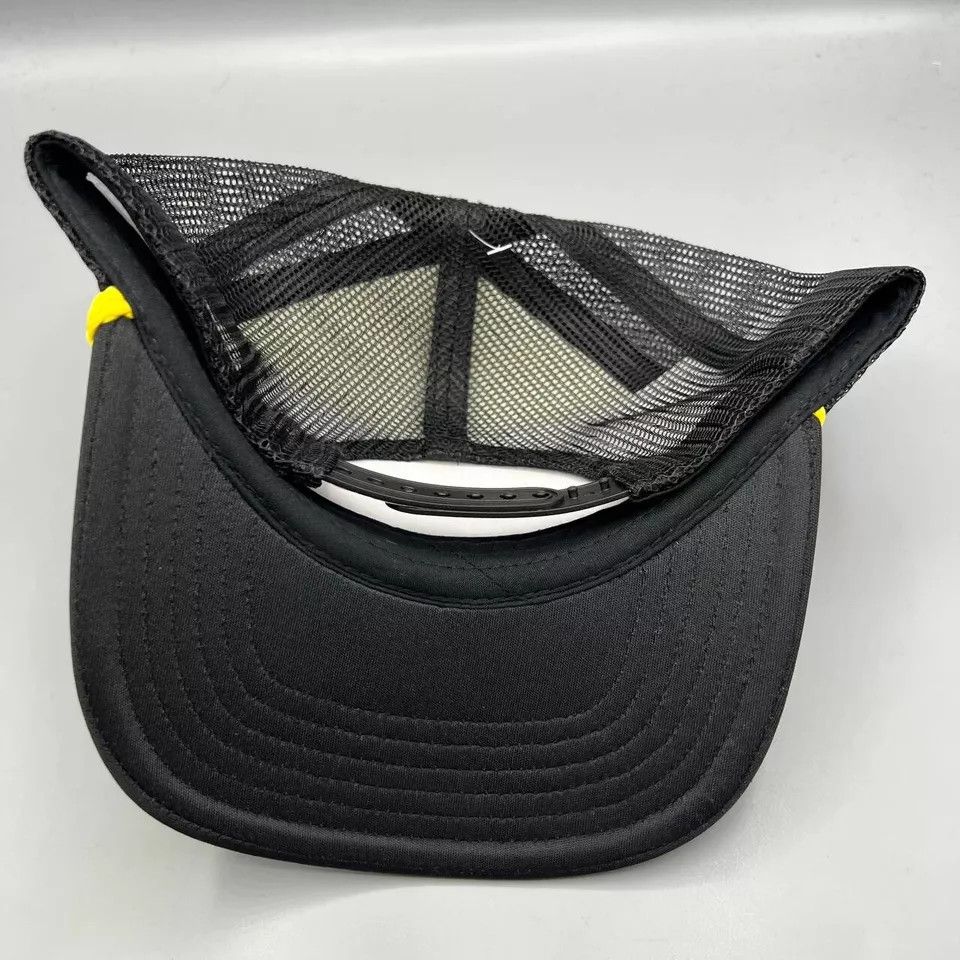 The Unbranded Brand Grip It and Rip It Trucker Hat Men White Skate Snap Back Cap Size ONE SIZE - 5 Thumbnail