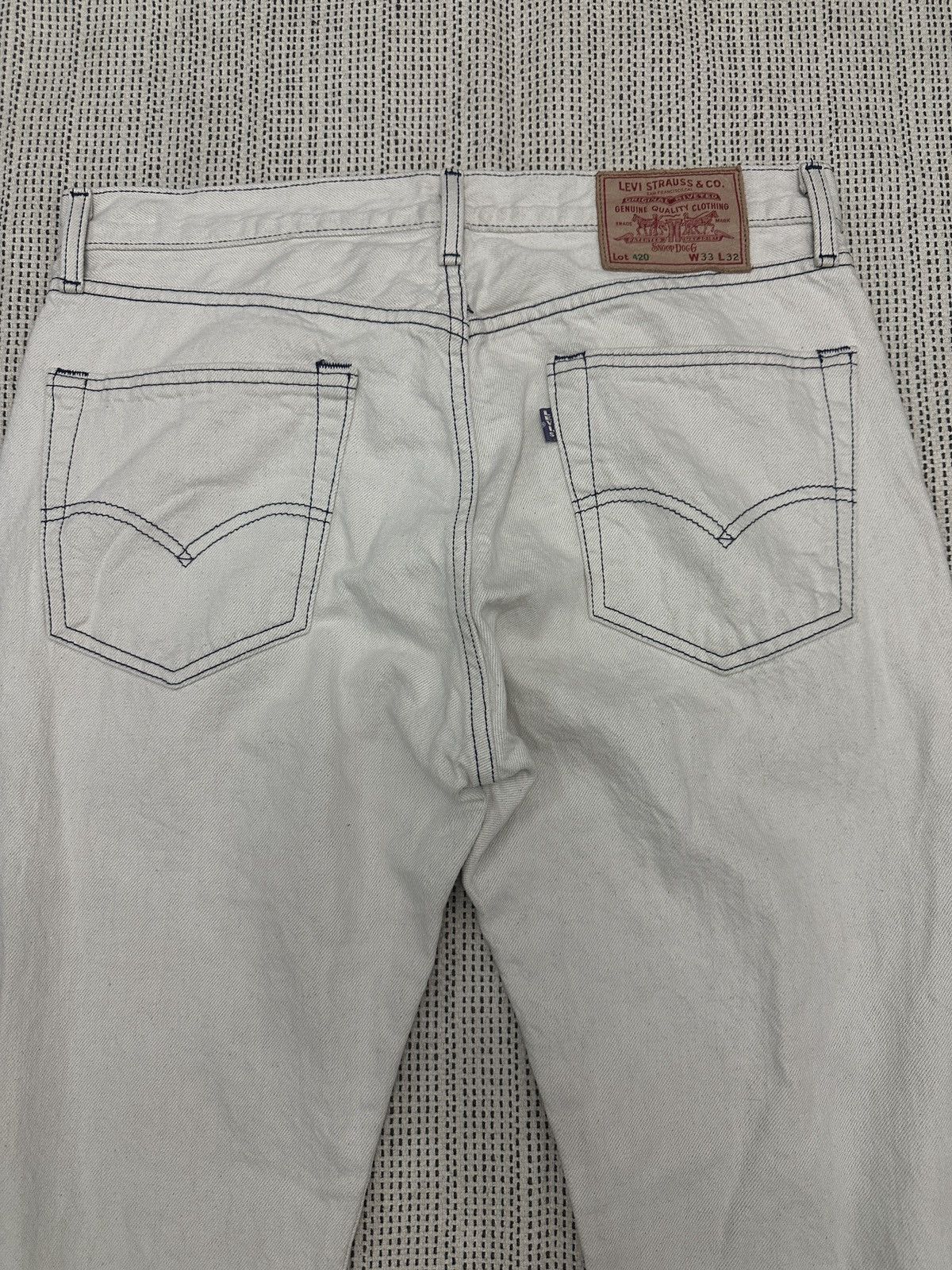 Levi's 🔥Levi’s x Snoop Dog 420 Edition 501 Hemp Jeans Size US 32 / EU 48 - 3 Thumbnail