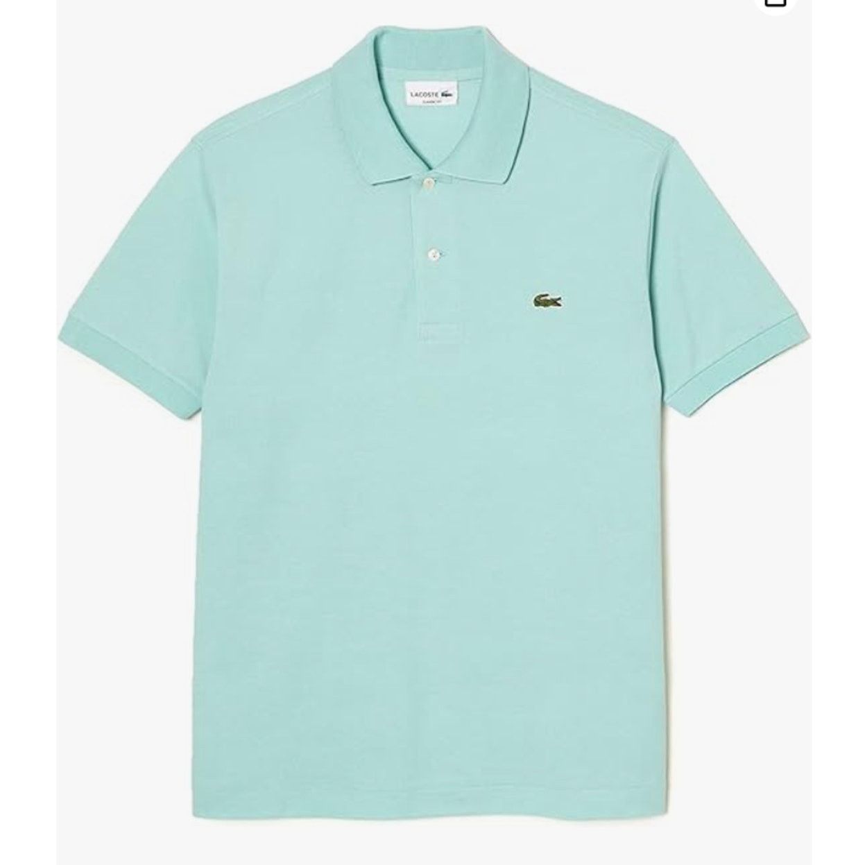 Lacoste Lacoste Men's Classic Pique Polo Shirt Syringa Mint 4XL Size US XXL / EU 58 / 5 - 1 Thumbnail
