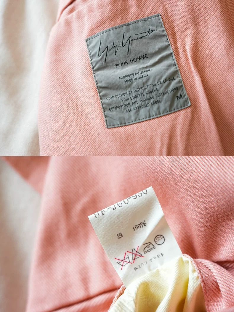 Yohji Yamamoto Yohji Yamamoto Yohji Yamamoto Pink Floral Suit Jacket Size US M / EU 48-50 / 2 - 7 Thumbnail