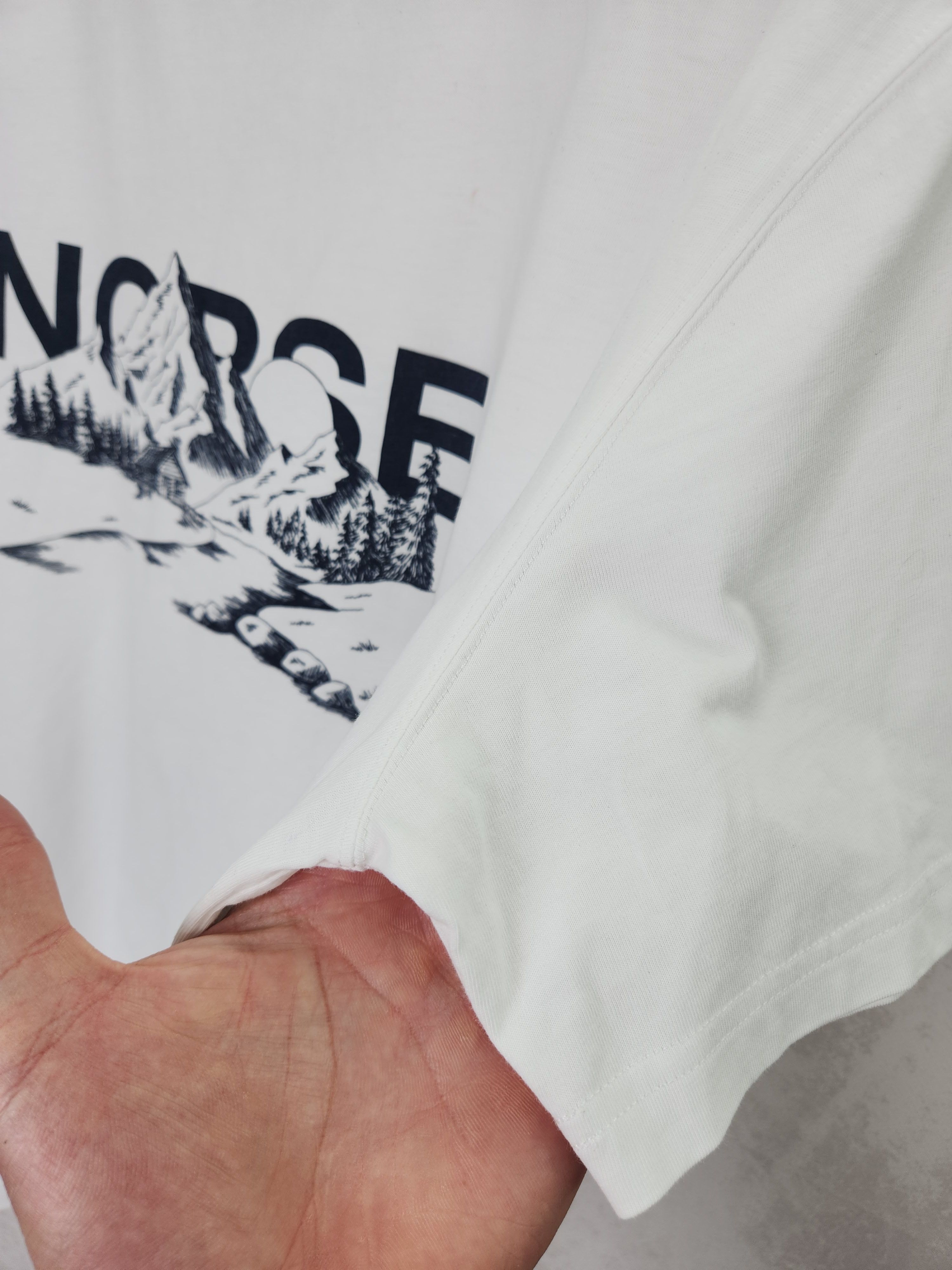 Norse Projects Norse Project niels Mountain white t shirt size L Size US L / EU 52-54 / 3 - 7 Thumbnail