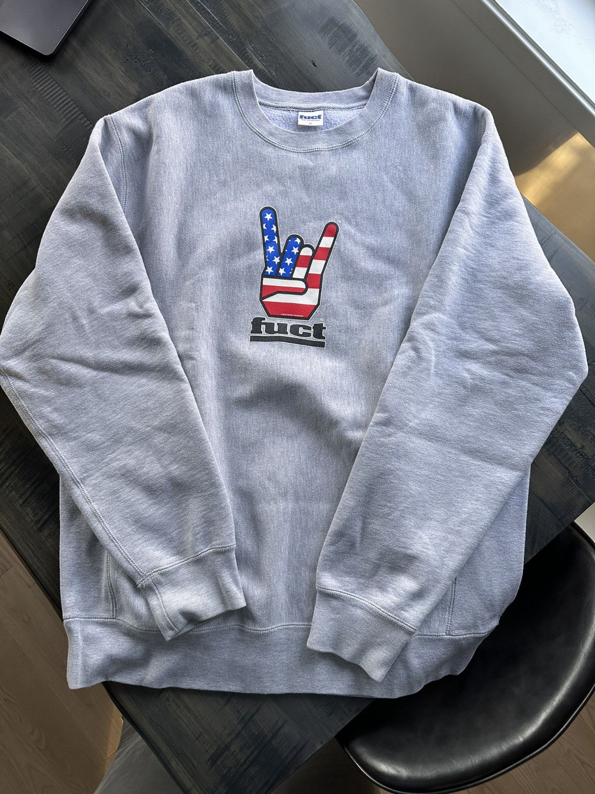 FUCT FUCT America Crewneck XL Size US XL / EU 56 / 4 - 2 Thumbnail