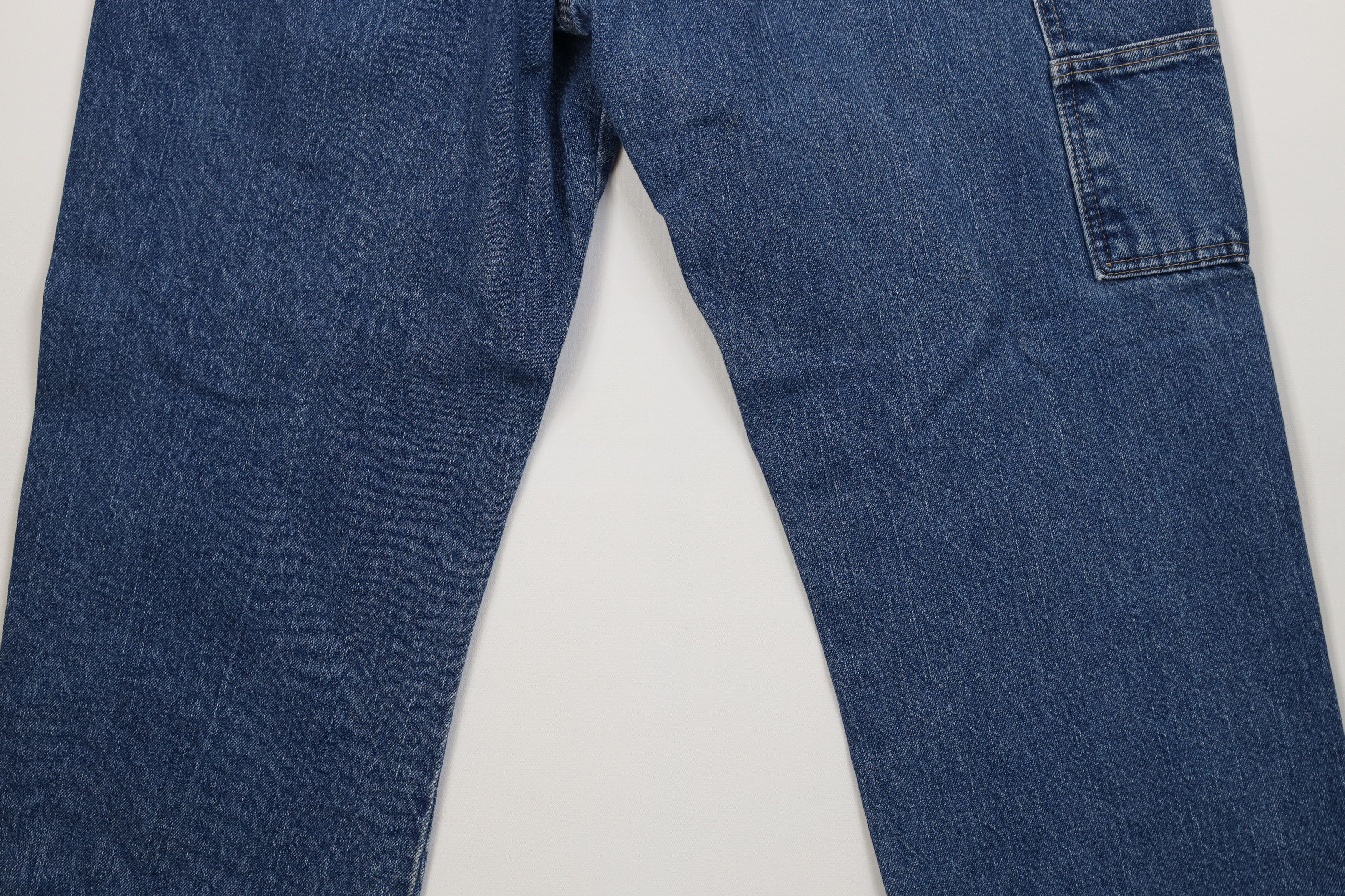 Dickies Vintage Y2K Dickies Wide Leg Dungaree Denim Jeans Blue Size US 38 / EU 54 - 10 Thumbnail