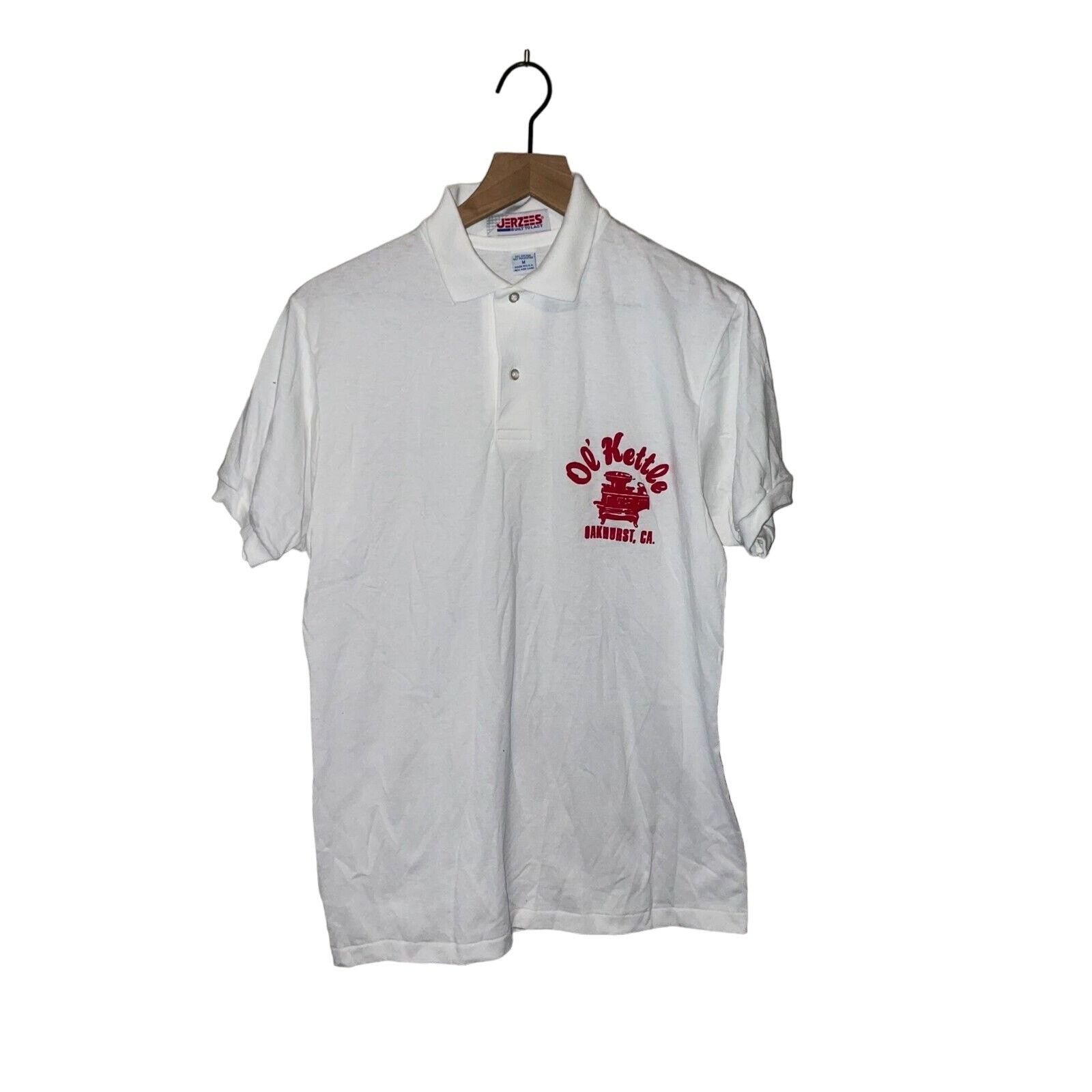 Jerzees Vintage Oakhurst California Polo Shirt Ol' Kettle VTG 90s M Size US M / EU 48-50 / 2 - 1 Thumbnail