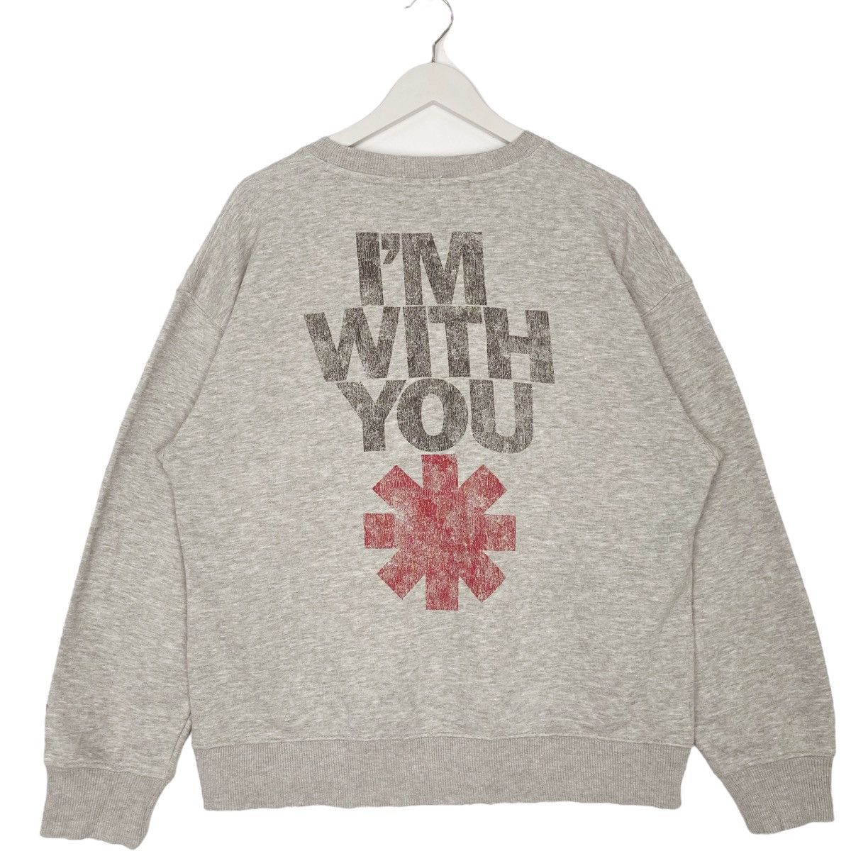 Other Vintage Red Hot Chili Big Logo Sweatshirt Crewneck Gray Size US S / EU 44-46 / 1 - 5 Thumbnail