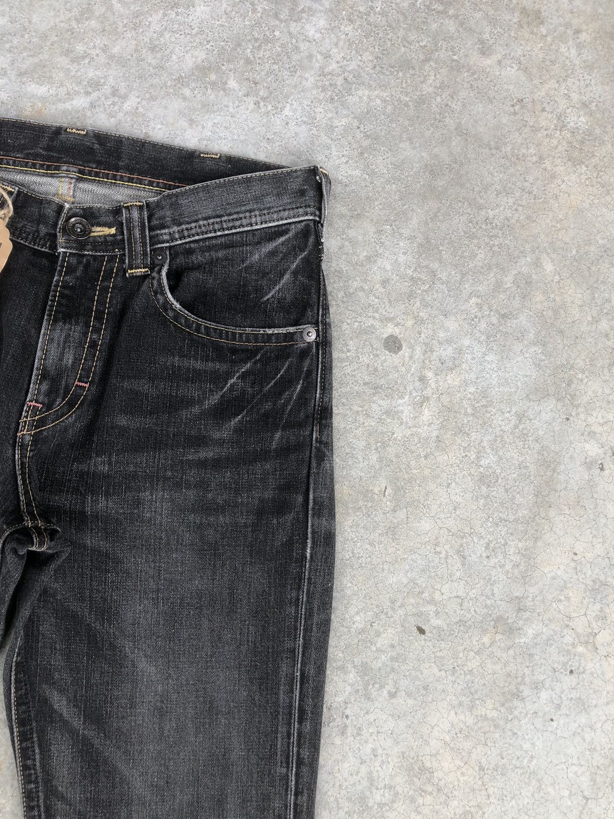 If Six Was Nine Japanese Wrangler Flared Jeans Distressed Jeans Size US 32 / EU 48 - 5 Thumbnail