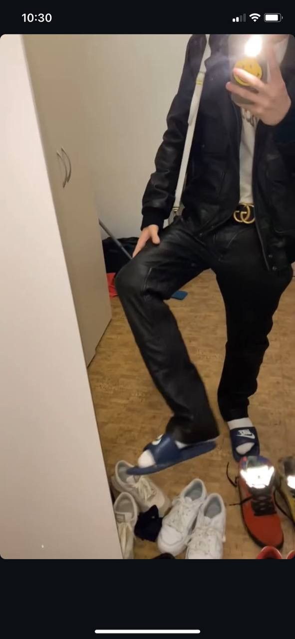 Leather × Vintage Vintage IXS Leather Pants Black Y2K Archival Size US 34 / EU 50 - 21 Thumbnail