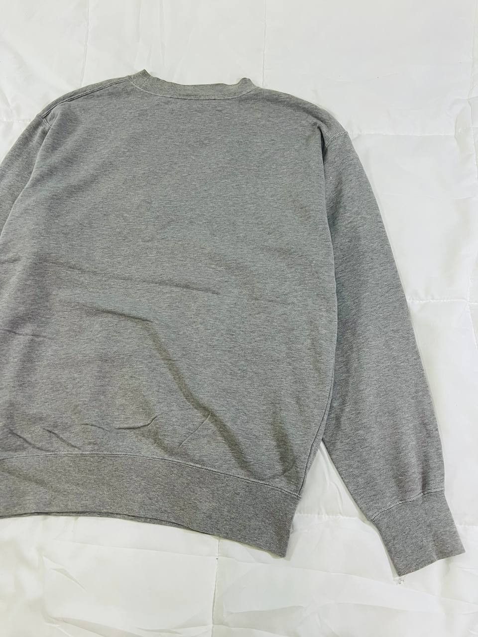 Nike × Vintage Vintage Y2K Nike Small Swoosh Logo Thrashed Sweatshirt Size US L / EU 52-54 / 3 - 13 Thumbnail