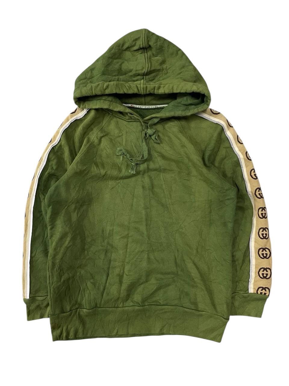 Gucci Gucci green cotton jersey hoodie. Reflective line Size US XXS / EU 40 - 3 Thumbnail