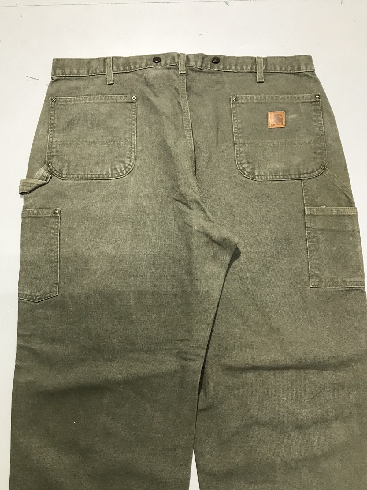 Carhartt Vintage carhartt B136 MOS carpenter denim Size US 42 / EU 58 - 10 Thumbnail