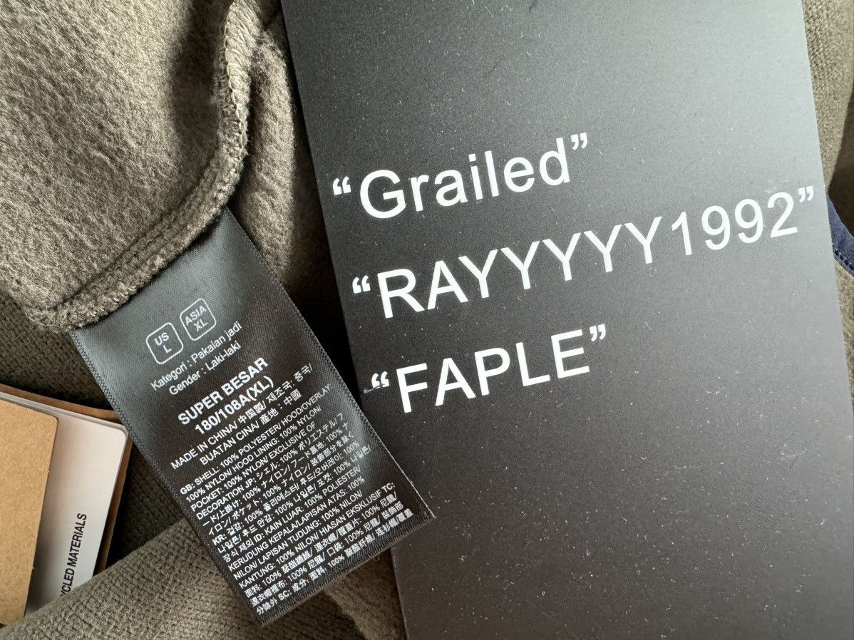 Kazuki Kuraishi × The North Face Urban Exploration KAZUKI COLOR MIX knit fleece HOODIE Size US M / EU 48-50 / 2 - 22 Thumbnail