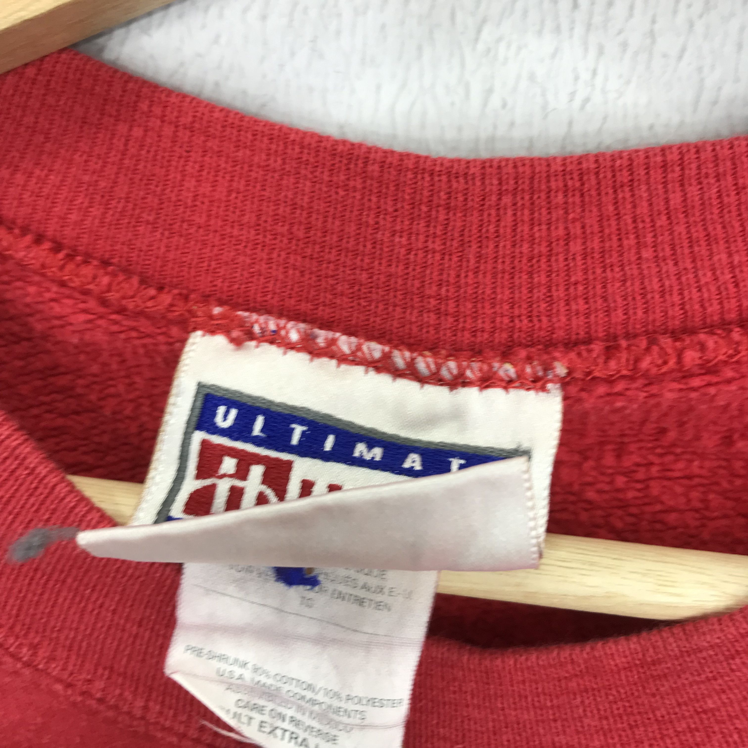 Arts & Science Vintage 90s The Art Institute Of Chicago Red Sweatshirt Size US XL / EU 56 / 4 - 8 Thumbnail