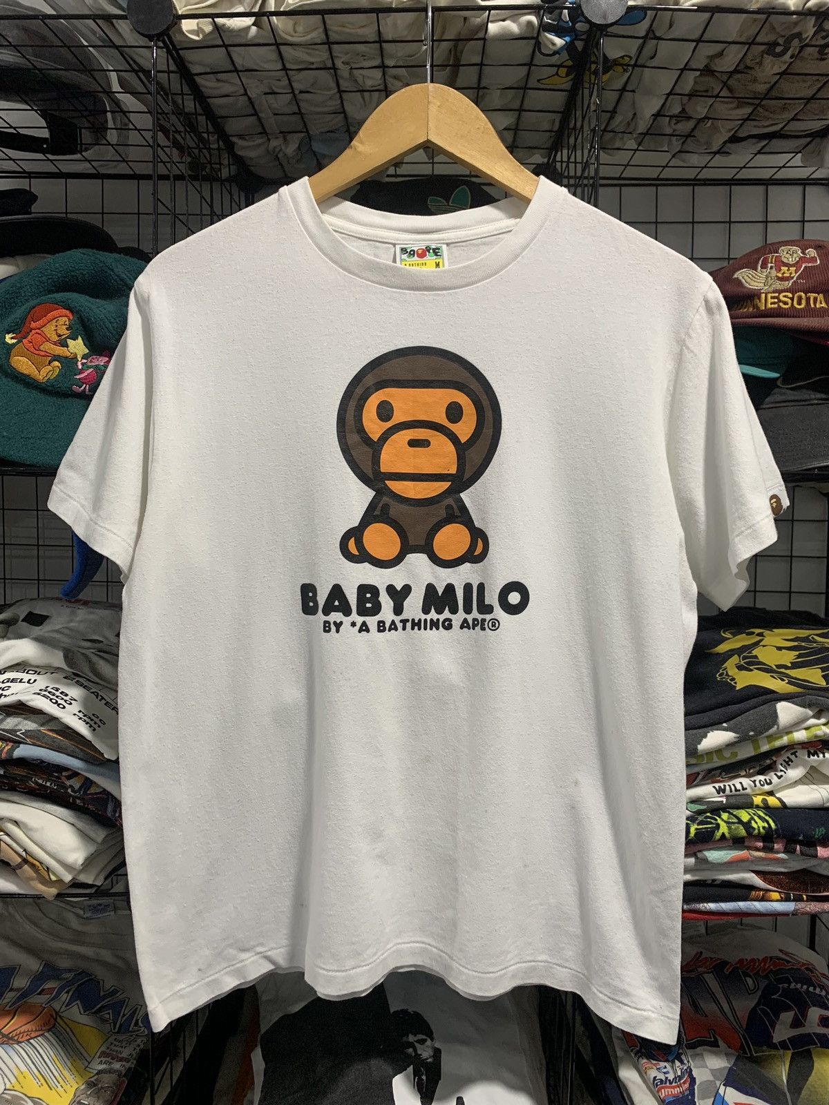 Bape Baby Milo Tee Size US M / EU 48-50 / 2 - 1 Thumbnail