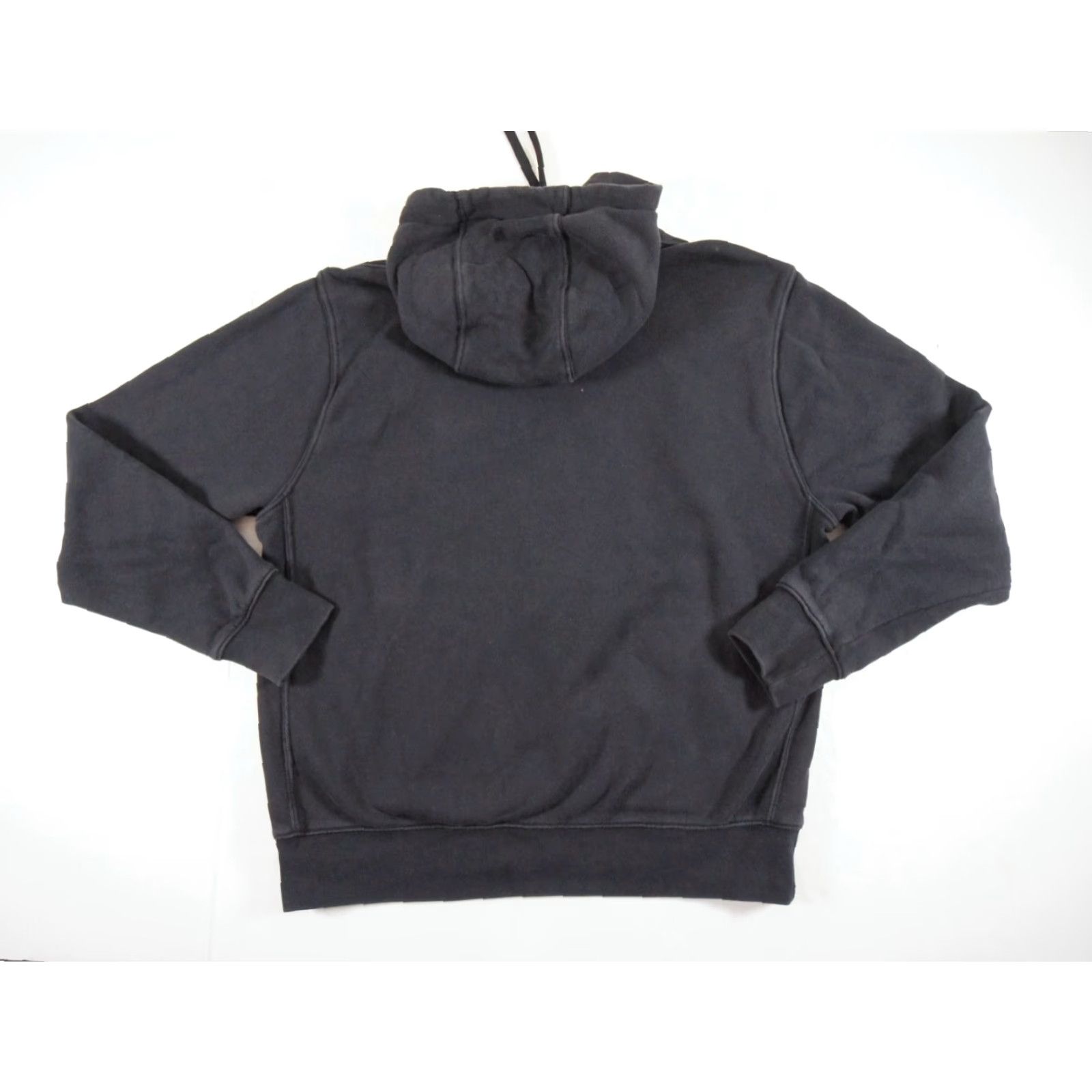 Nike VINTAGE Nike Hooded Sweatshirt Mens Medium Black Pullover Swoosh Outdoor All Seasons Mens Size US M / EU 48-50 / 2 - 5 Thumbnail