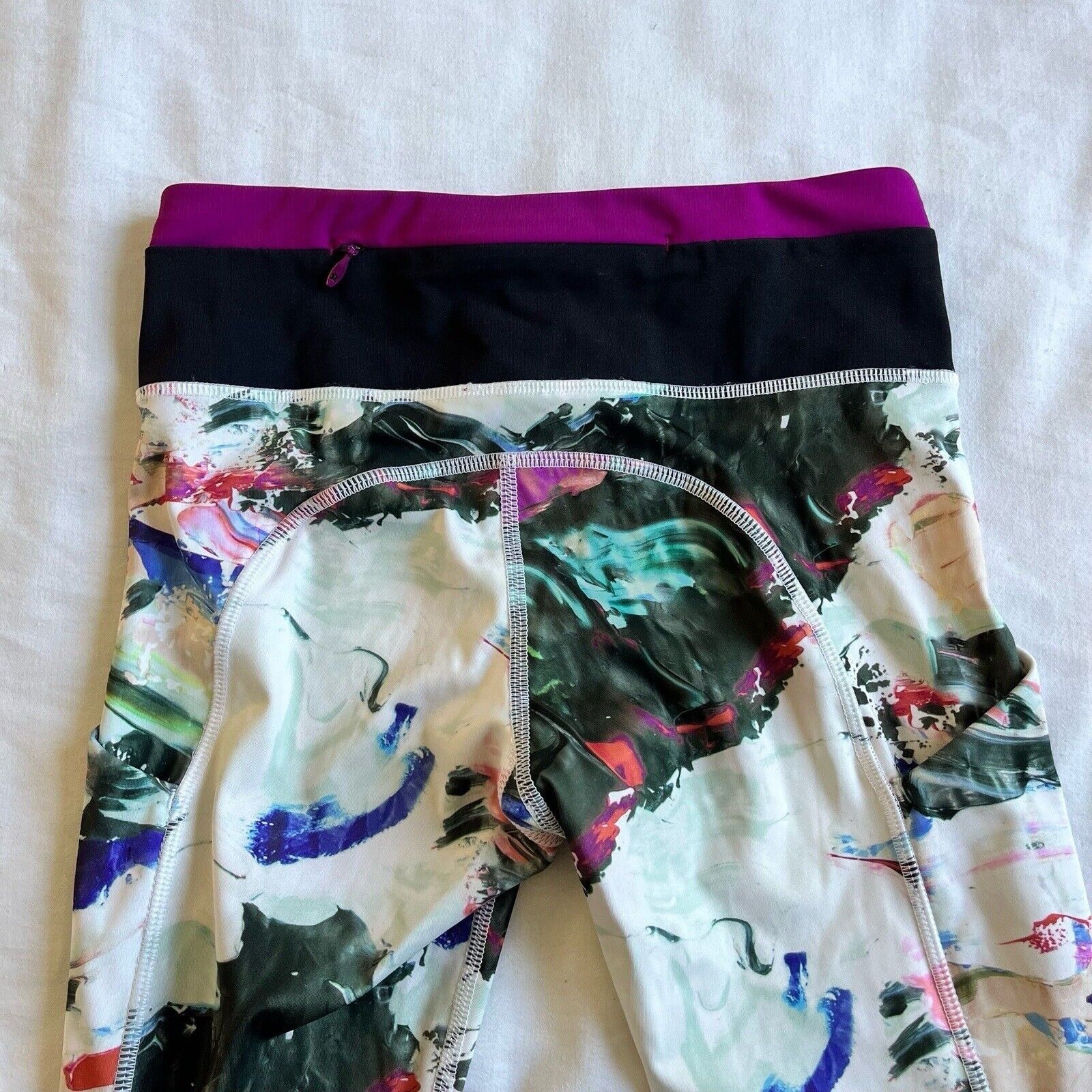 Lululemon Lululemon Leggings Run Inspire Crop II All Full-On Luxtreme Size 26" / US 2 / IT 38 - 14 Thumbnail