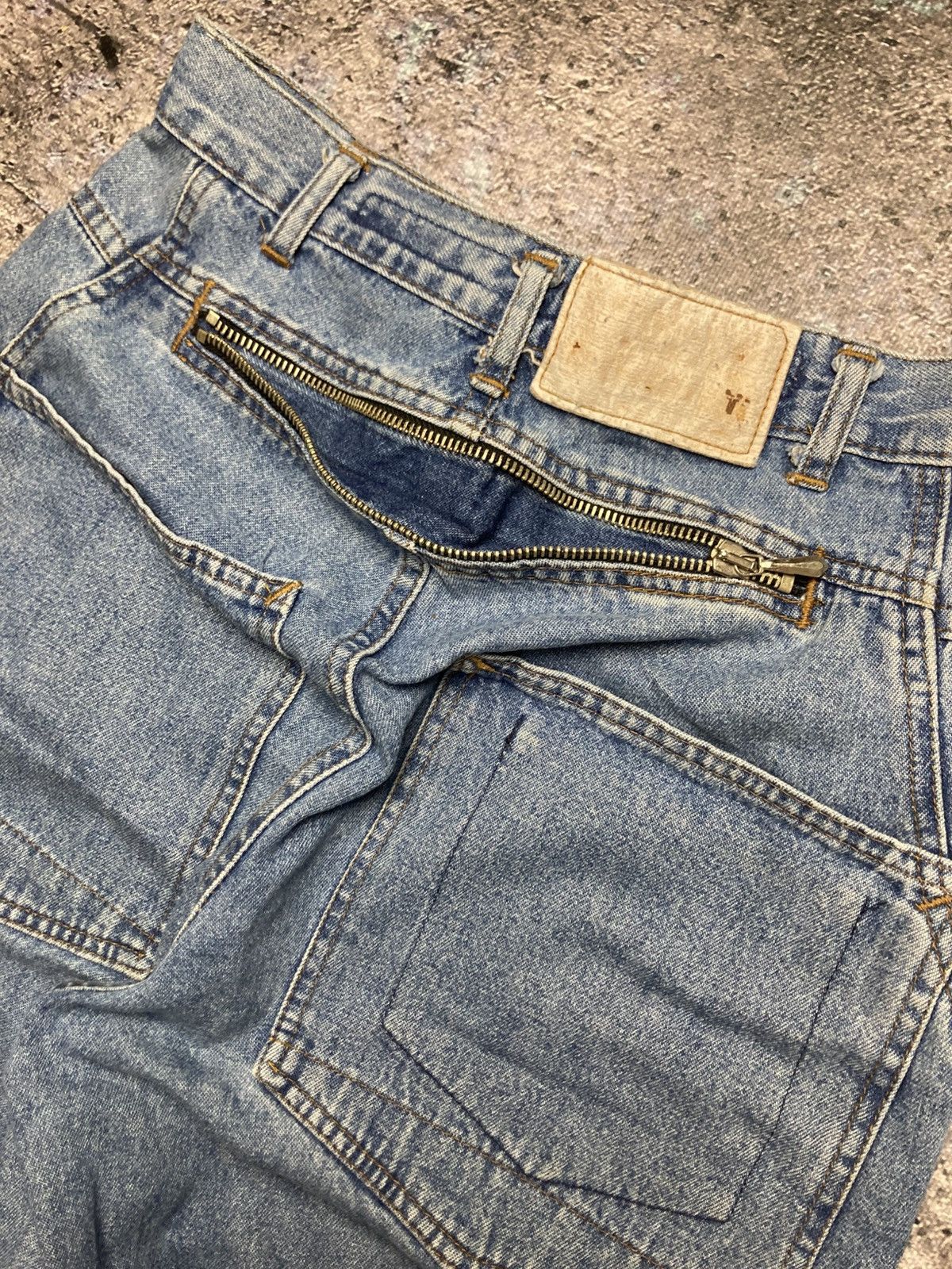 Marithe + Francois Girbaud × Vintage Jeans Zip Marithe Francois Girbaud ZipPants Opium zipper Size US 26 / EU 42 - 12 Thumbnail