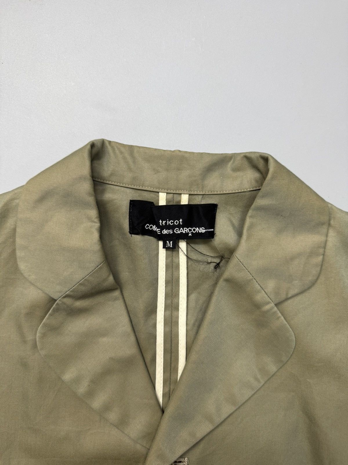 Comme des Garcons AD2003 Tricot Comme Des Garcons Blazers Size 40R - 2 Thumbnail