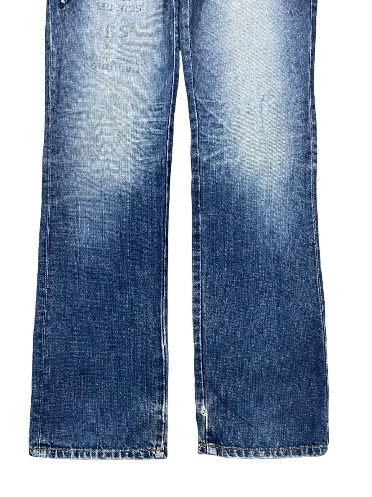 Japanese Brand Vintage Japanese Sound Beach Spellout Surfer Style Jeans Size US 31 - 3 Thumbnail