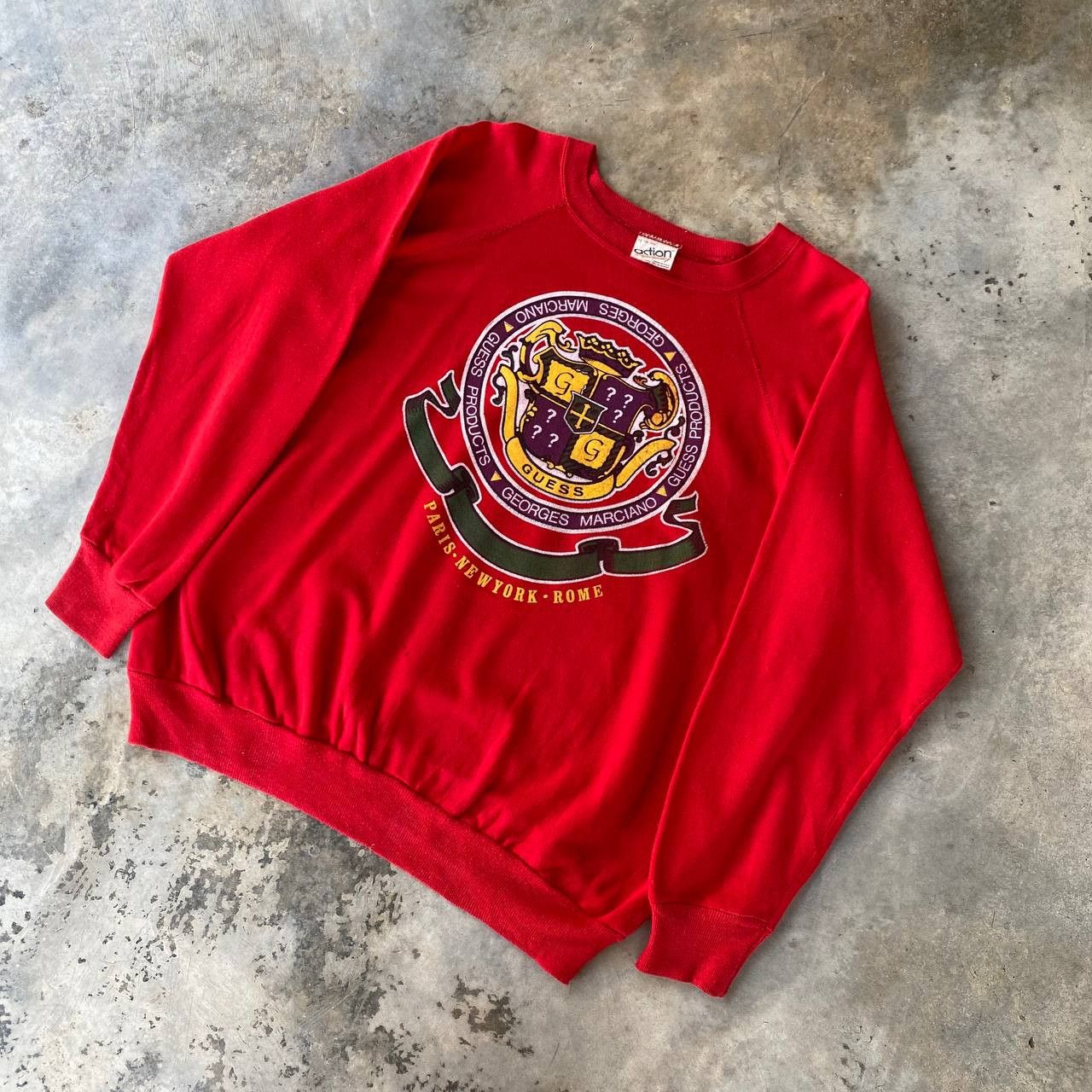 Georges Marciano VINTAGE 80S GEORGES MARCIANO GUESS CREWNECK Size US XL / EU 56 / 4 - 4 Thumbnail