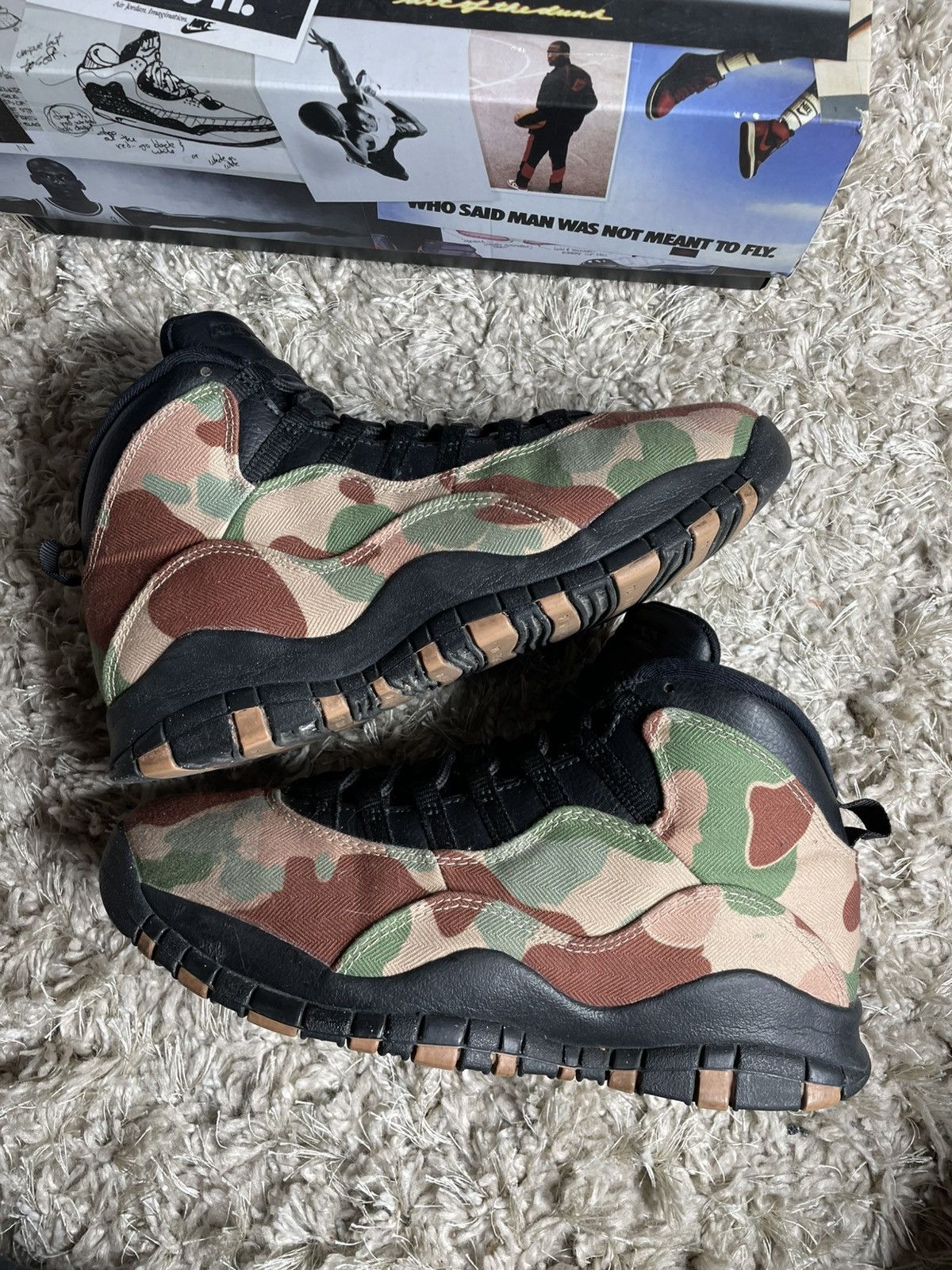 Jordan Brand Jordan 10 Duck Camo Size US 8.5 / EU 41-42 - 2 Thumbnail