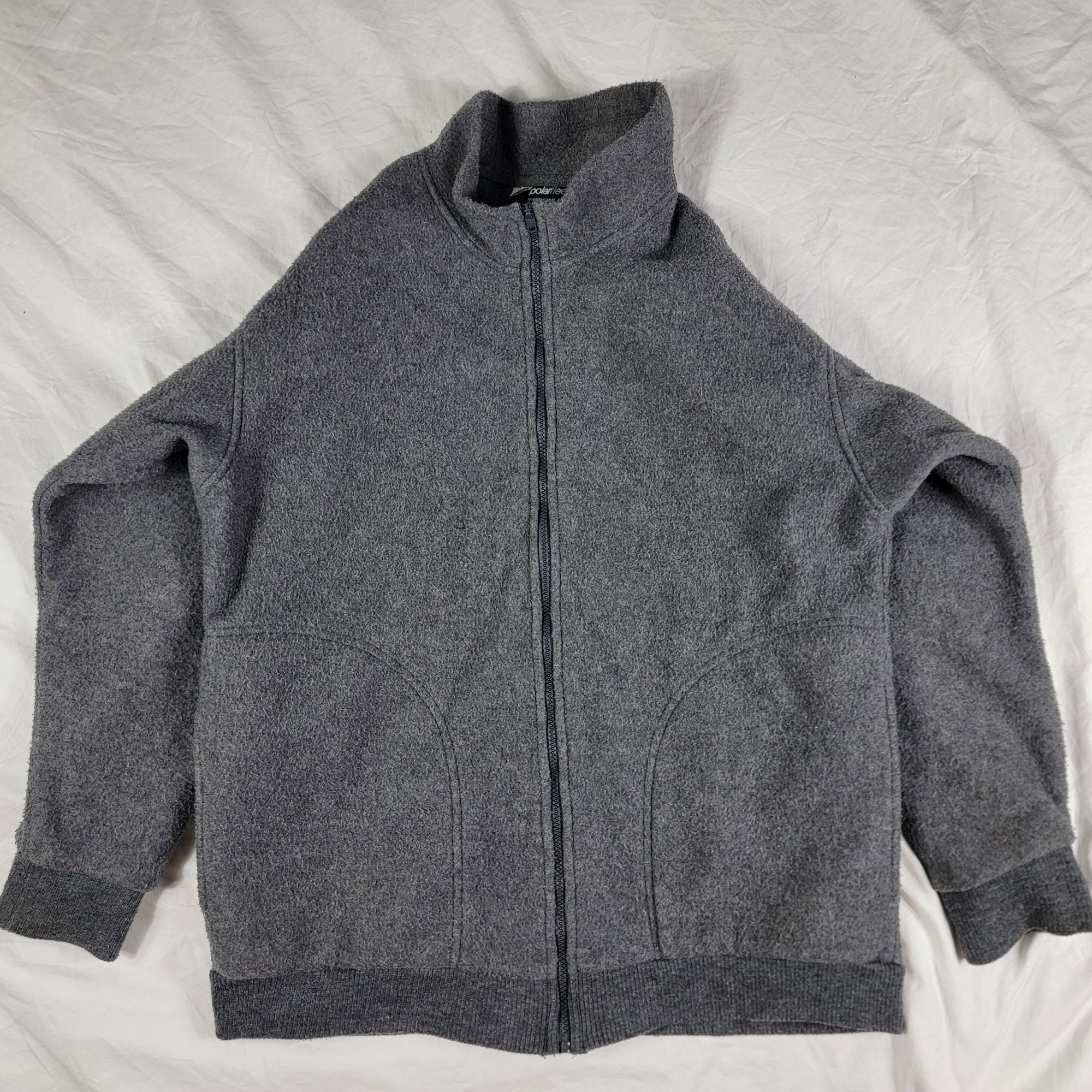 Other Polar Fleece By Malden Adults Medium Gray Full Zip Sweater W Size US M / EU 48-50 / 2 - 1 Thumbnail