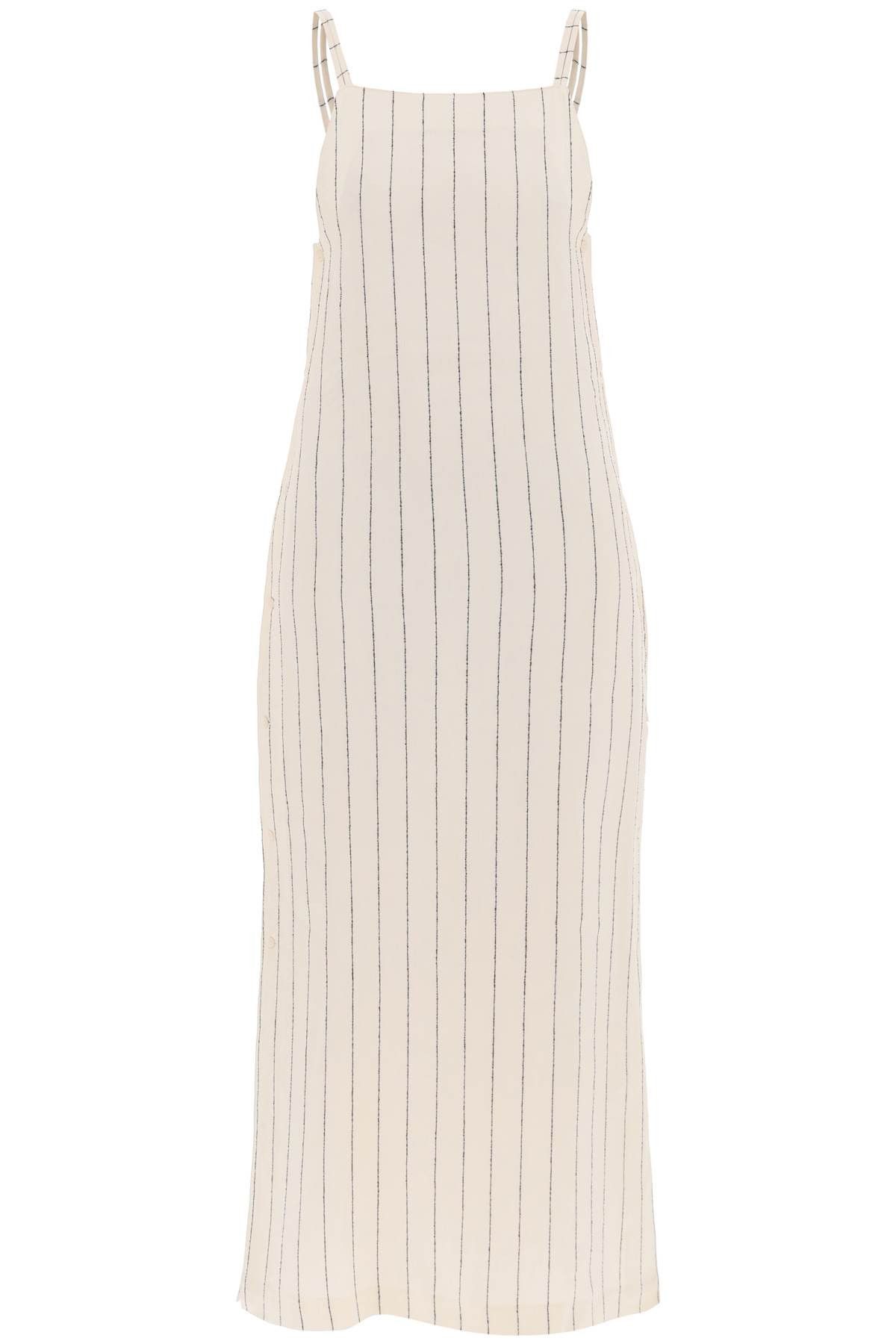 image of Loulou Studio "striped Sleeveless Dress Et in Bianco, Women's (Size XS)