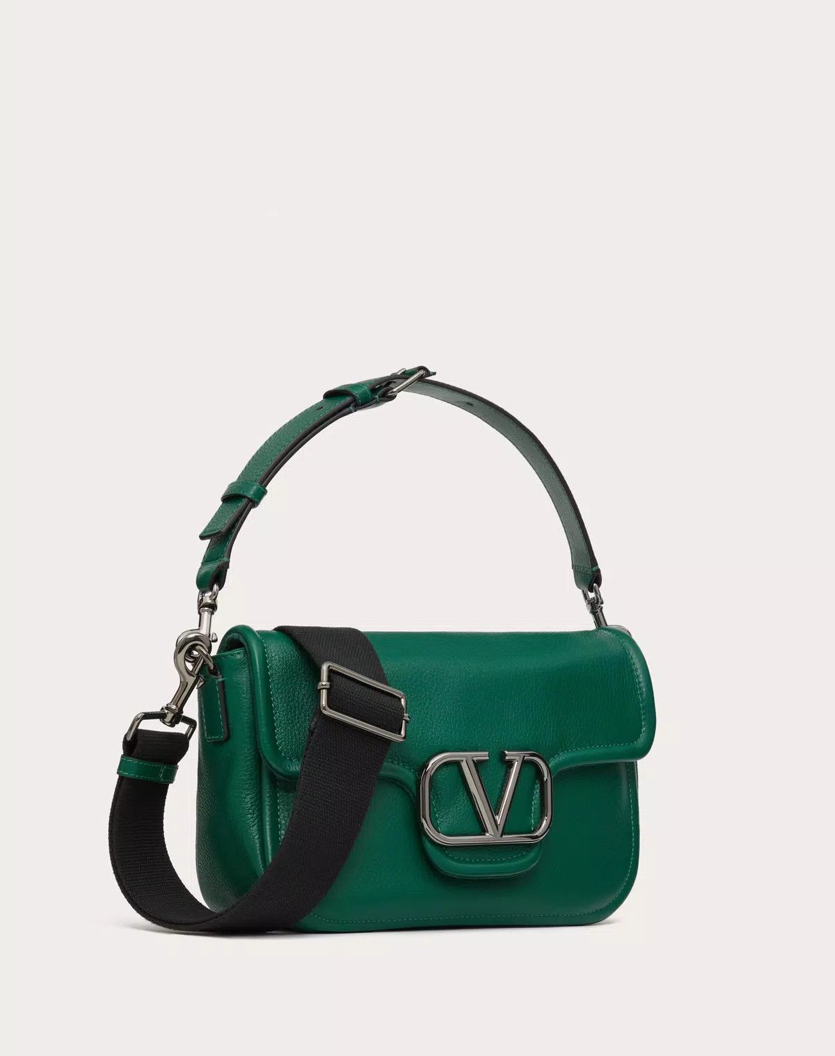 Valentino oc11z0725 Size: OS/Grainy Calfskin Shoulder Bag in Green Size ONE SIZE - 2 Thumbnail