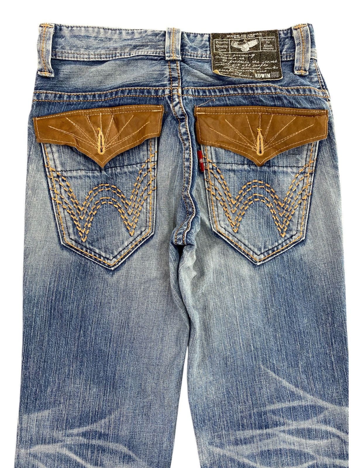 Edwin Edwin XVs Navajo Hippies Style Mudmax Washed Denim Size US 30 / EU 46 - 4 Thumbnail