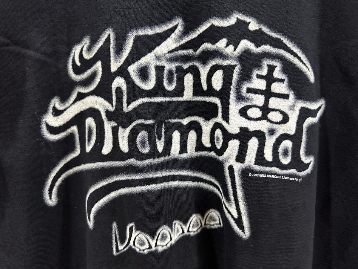 Band Tees × Vintage vintage 1998 KING DAIMOND voodoo album promo t-shirts Size US XXL / EU 58 / 5 - 5 Thumbnail