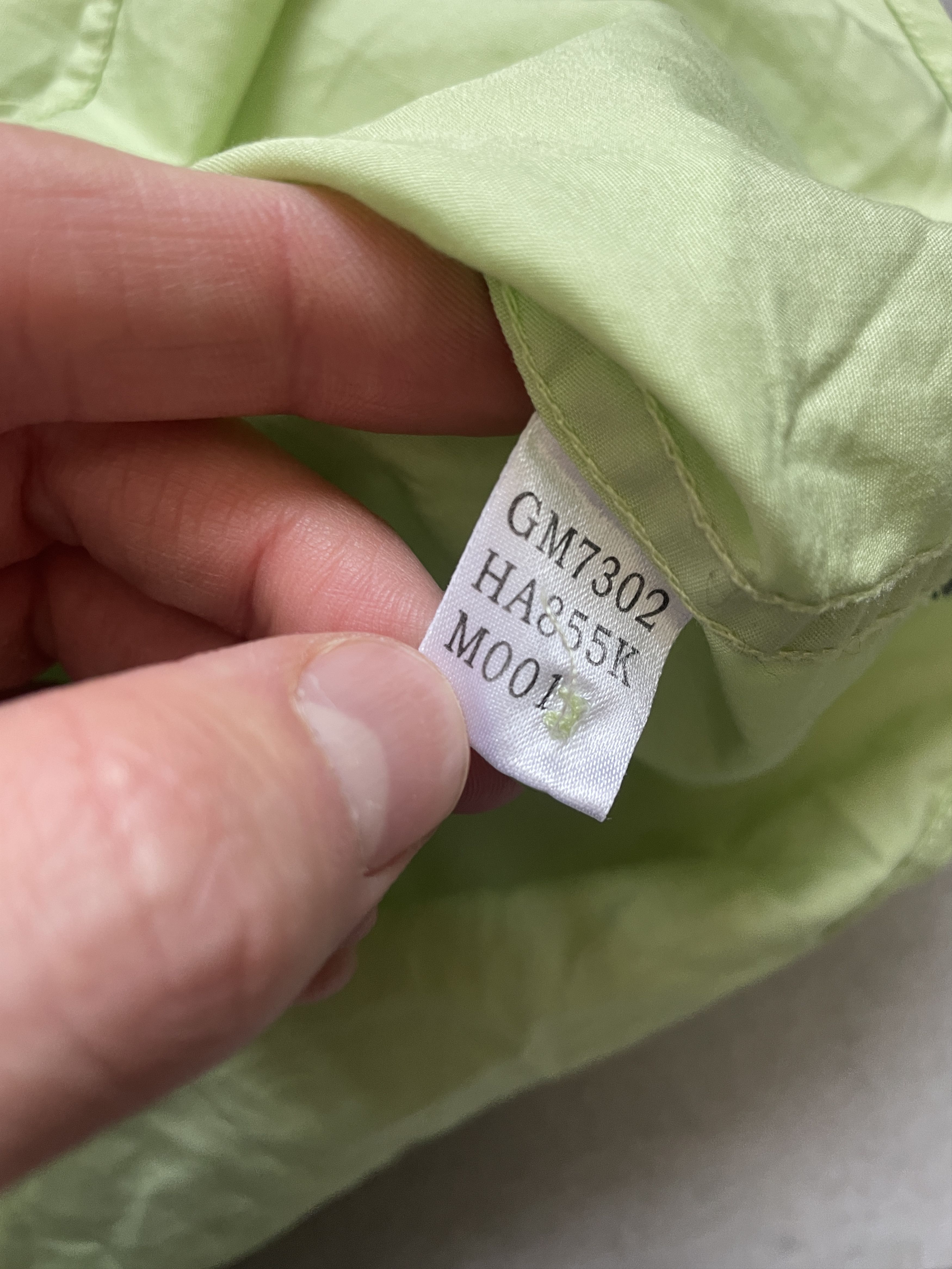 Marithe + Francois Girbaud M + FG LE JEAN DE MARITHE FRANCOIS GIRBAUD LIME BAGGY SHIRT Size US XXL / EU 58 / 5 - 4 Thumbnail