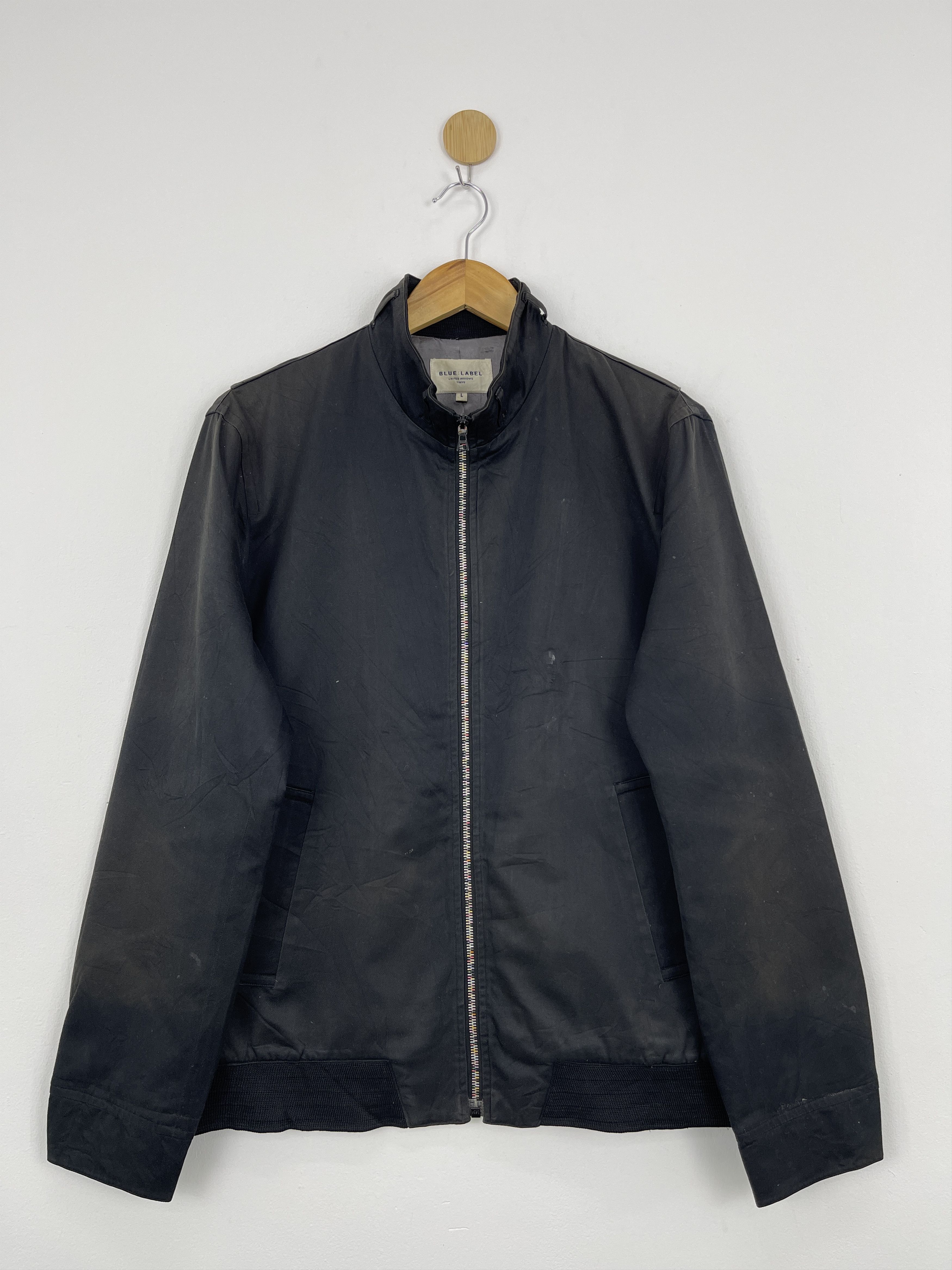 United Arrows Vintage United Arrows Tokyo Zipper Jacket JA0020 Size US L / EU 52-54 / 3 - 1 Thumbnail