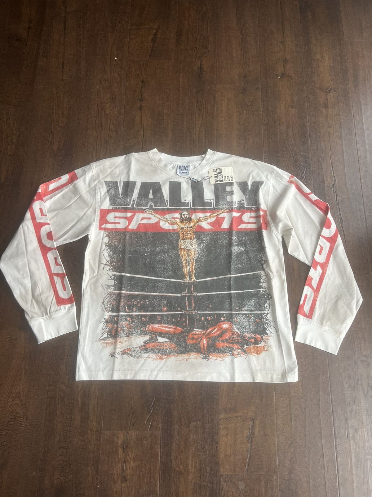Vale Vale Lives Jesus Hardy Long Sleeve Size US XL / EU 56 / 4 - 1 Thumbnail