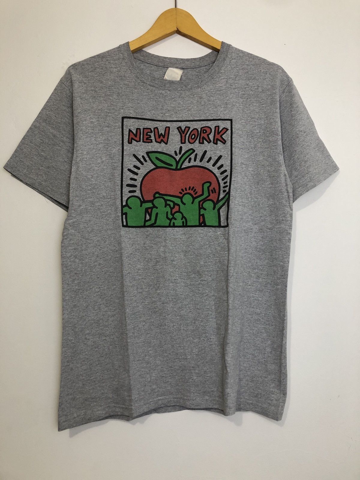 Keith Haring × Vintage Vintage Keith Haring New York T-Shirt Size US M / EU 48-50 / 2 - 1 Thumbnail