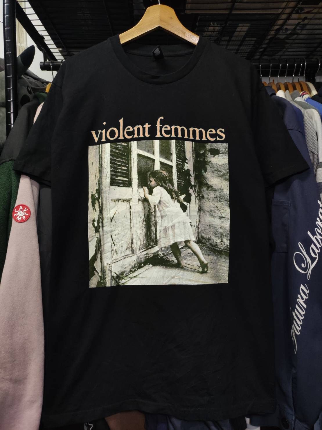 Band Tees Vtg Violent Femmes Band First Album Promo T-Shirt Size US L / EU 52-54 / 3 - 2 Thumbnail
