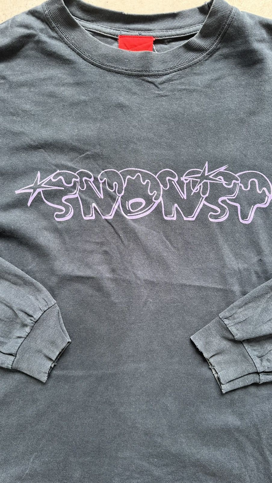 Japanese Brand SNDST JAPAN ICECREAM SPELLOUT WELL FADED TEE Size US M / EU 48-50 / 2 - 2 Thumbnail