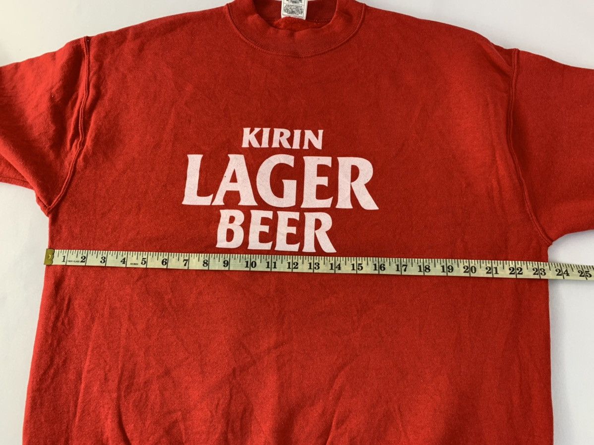 Vintage 80s 90s Kirin Lager Beer Fruit Of The Loom USA Big Logo Size US L / EU 52-54 / 3 - 8 Thumbnail