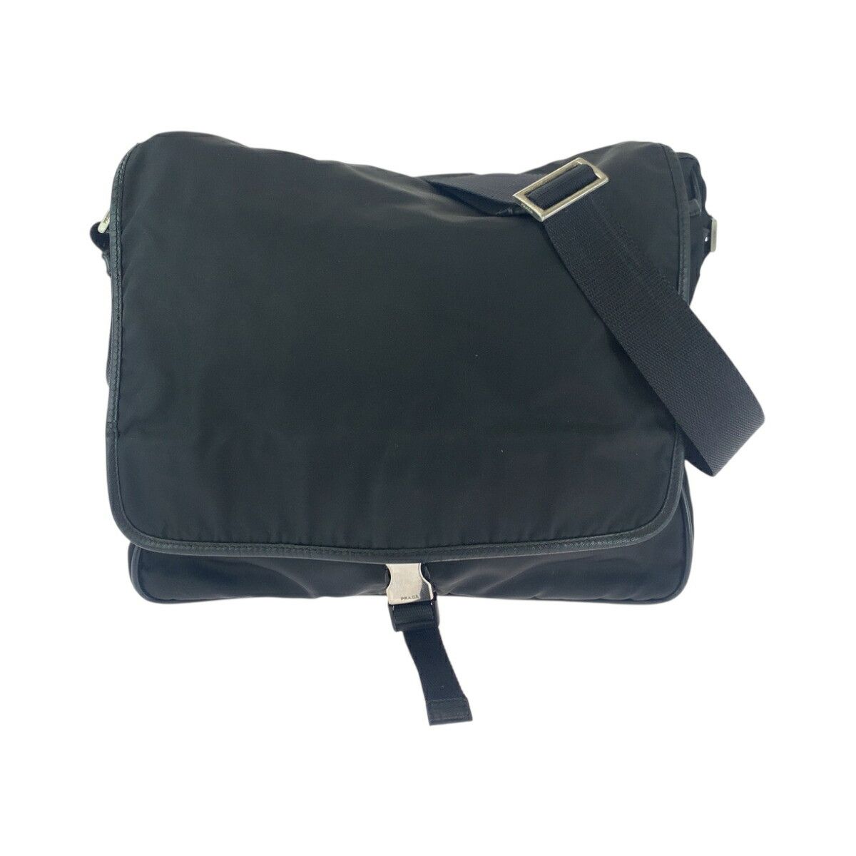 Prada Prada Prada Tessuto Triangle Logo Plate Nylon Shoulder Bag Others Shoulder Bag V166 DUTY FREE for USA Size ONE SIZE - 1 Thumbnail